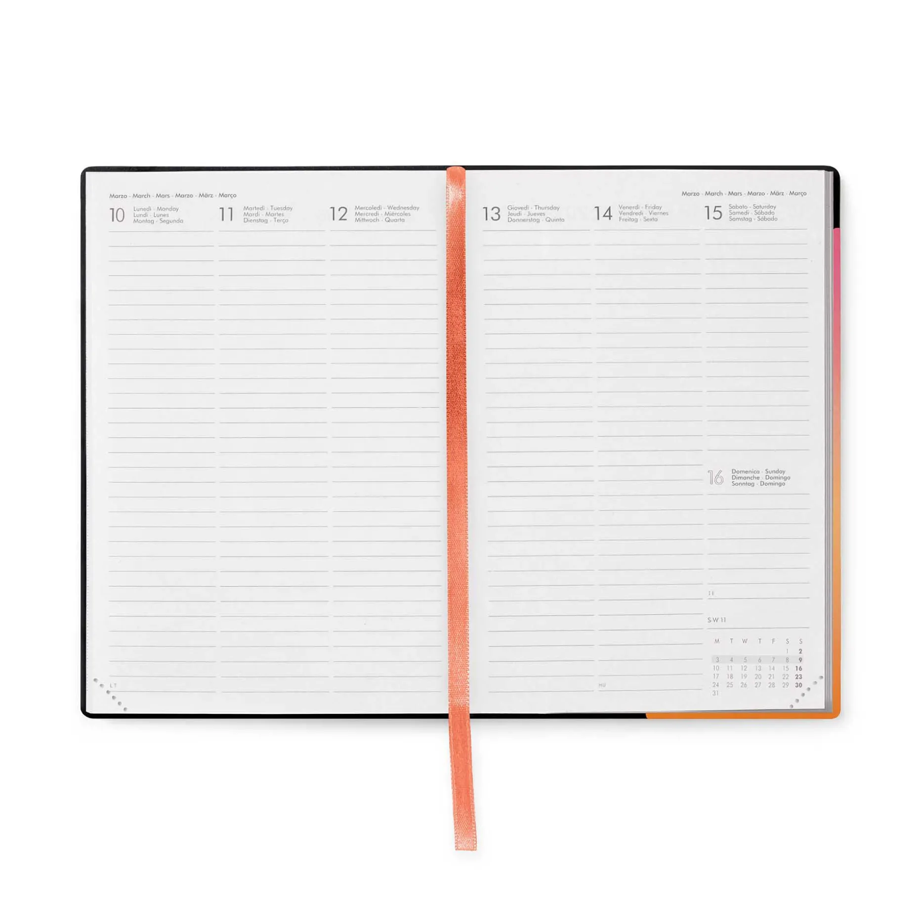 Agenda 12 Mesi Settimanale - Medium - 2025