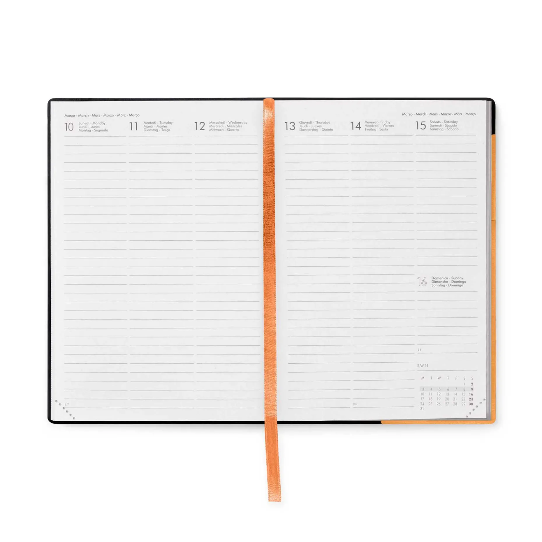 Agenda 12 Mesi Settimanale - Medium - 2025