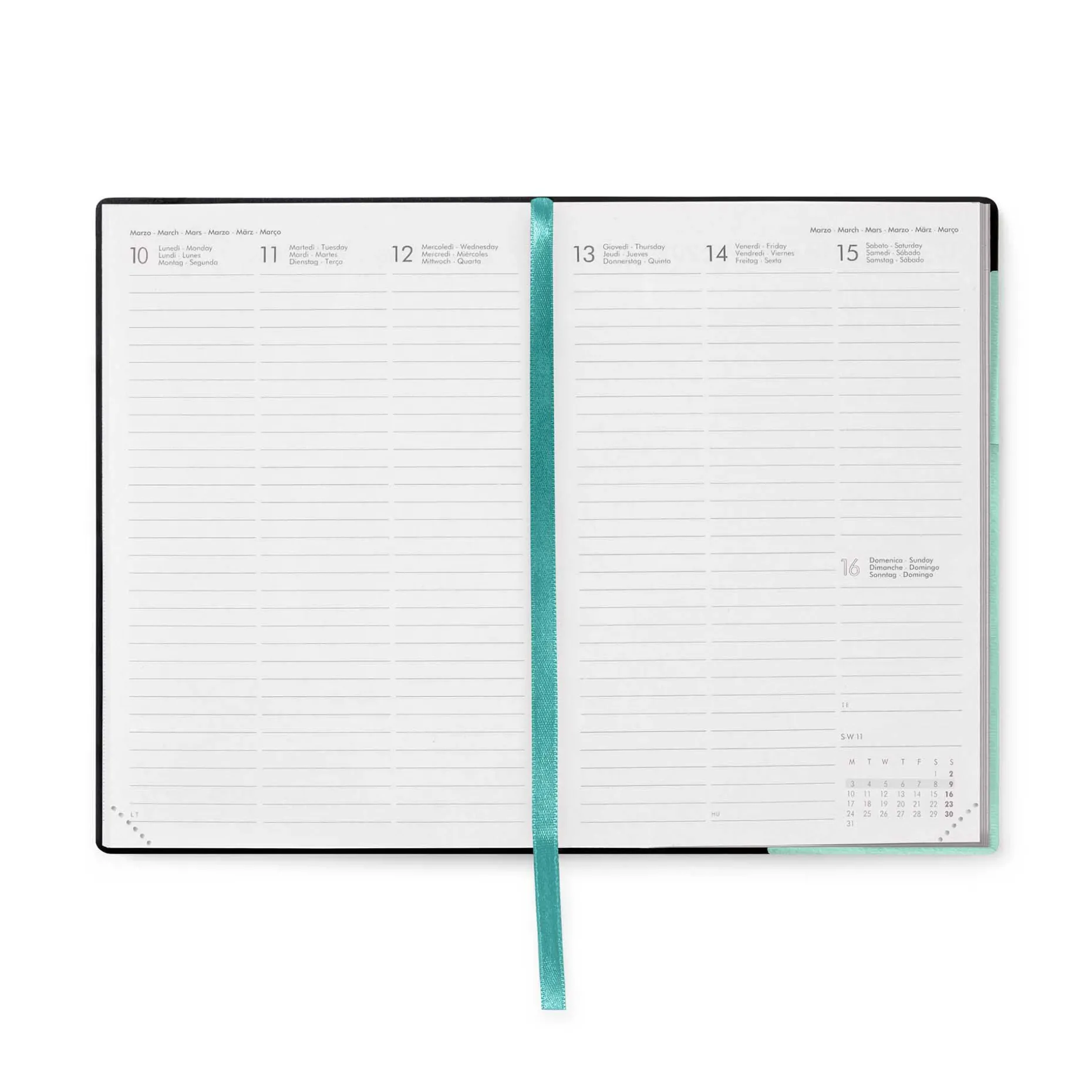 Agenda 12 Mesi Settimanale - Medium - 2025