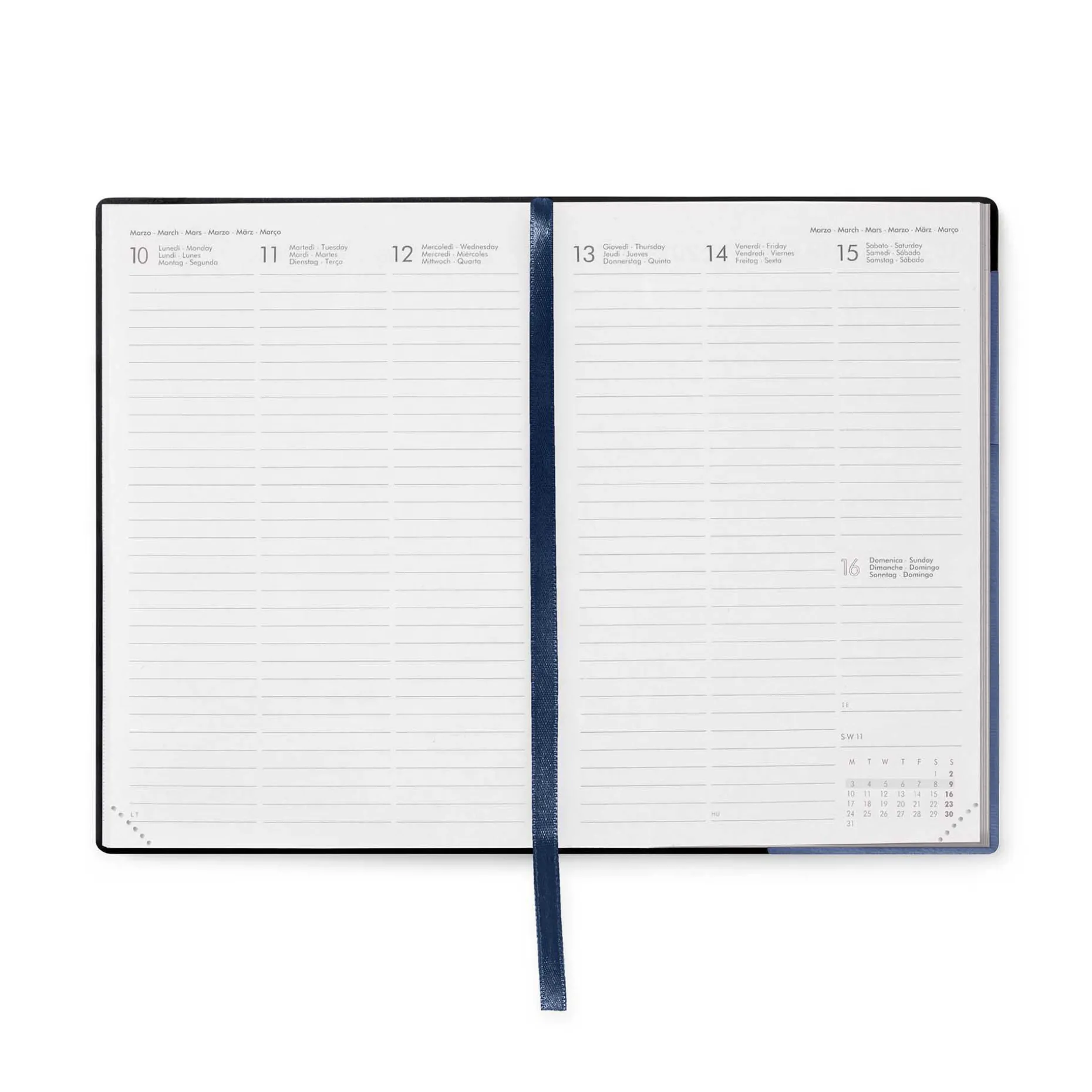 Agenda 12 Mesi Settimanale - Medium - 2025