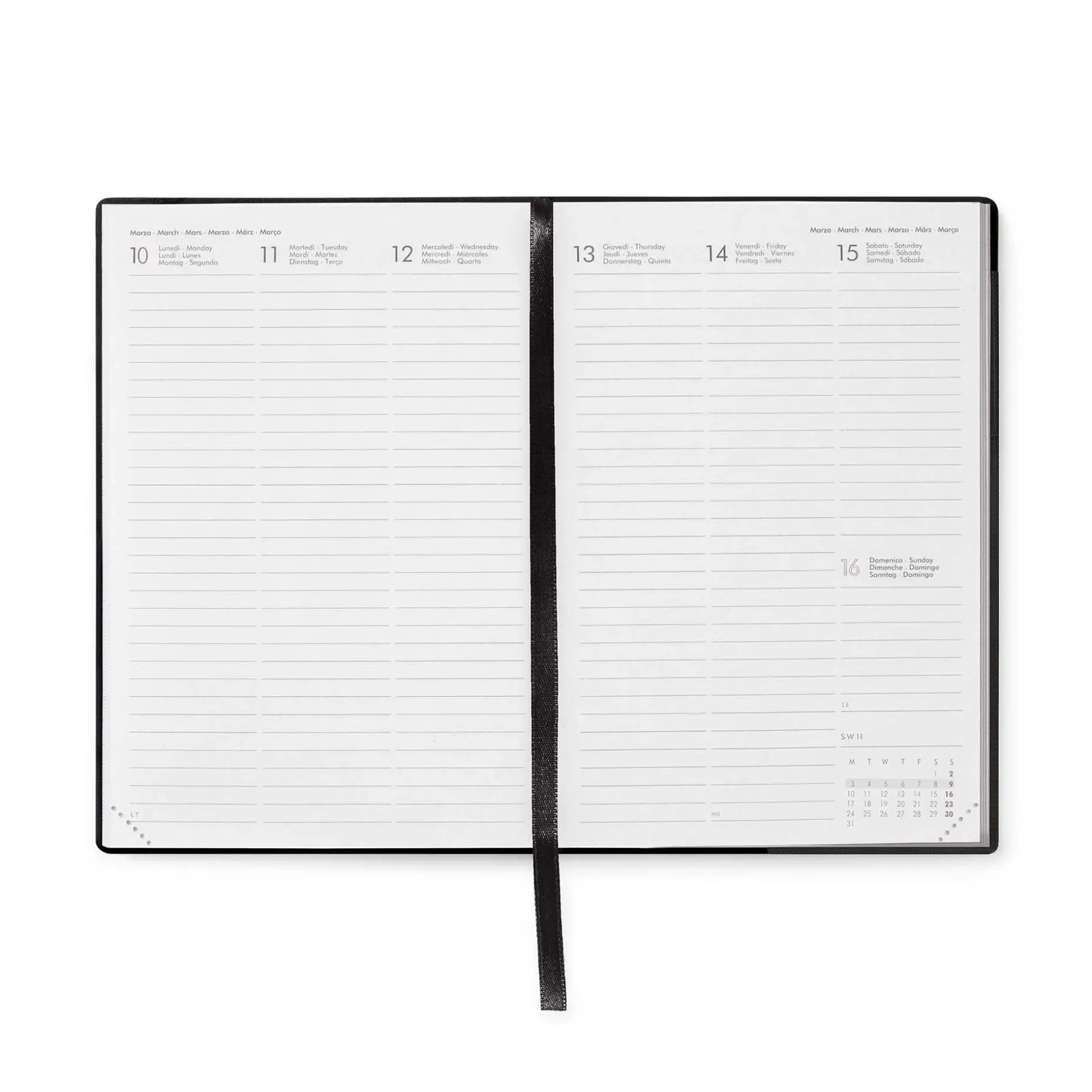 Agenda 12 Mesi Settimanale - Medium - 2025