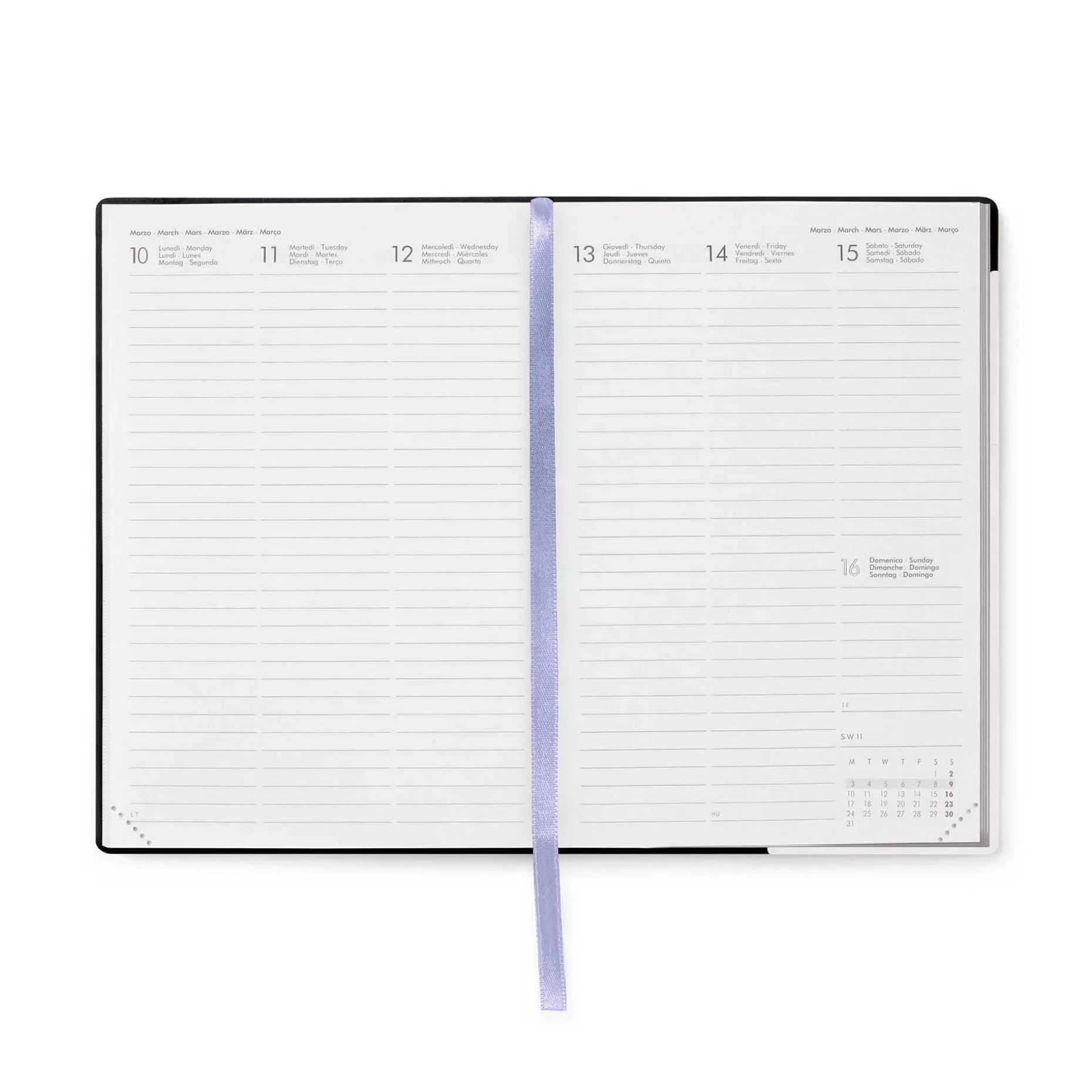 Agenda 12 Mesi Settimanale - Medium - 2025