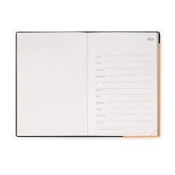 Agenda 12 Mesi Settimanale - Medium - Con Notebook - 2025