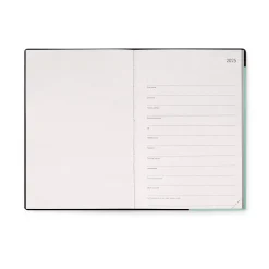 Agenda 12 Mesi Settimanale - Medium - Con Notebook - 2025