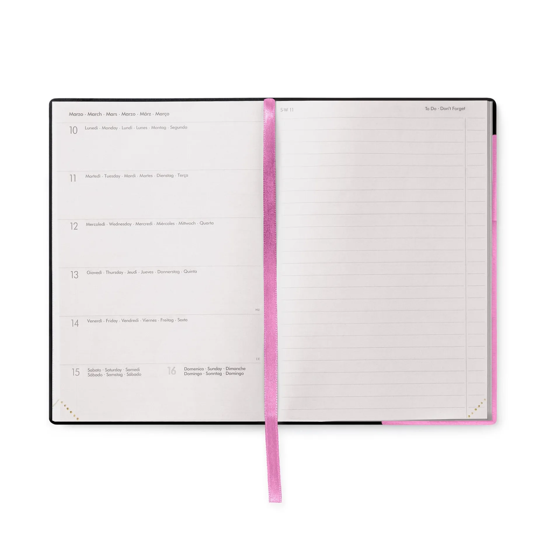 Agenda 18 Mesi Settimanale - Medium - Con Notebook - 2024/2025