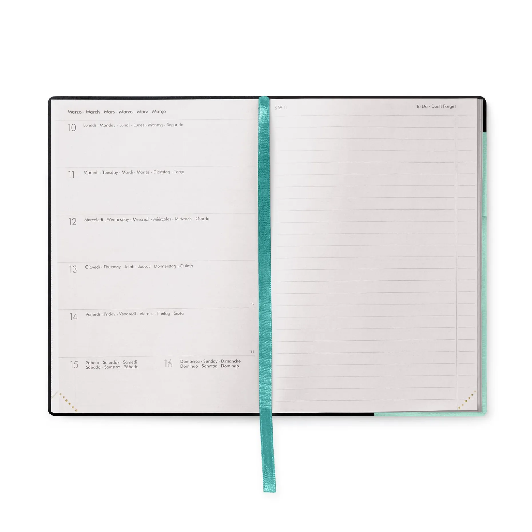 Agenda 18 Mesi Settimanale - Medium - Con Notebook - 2024/2025