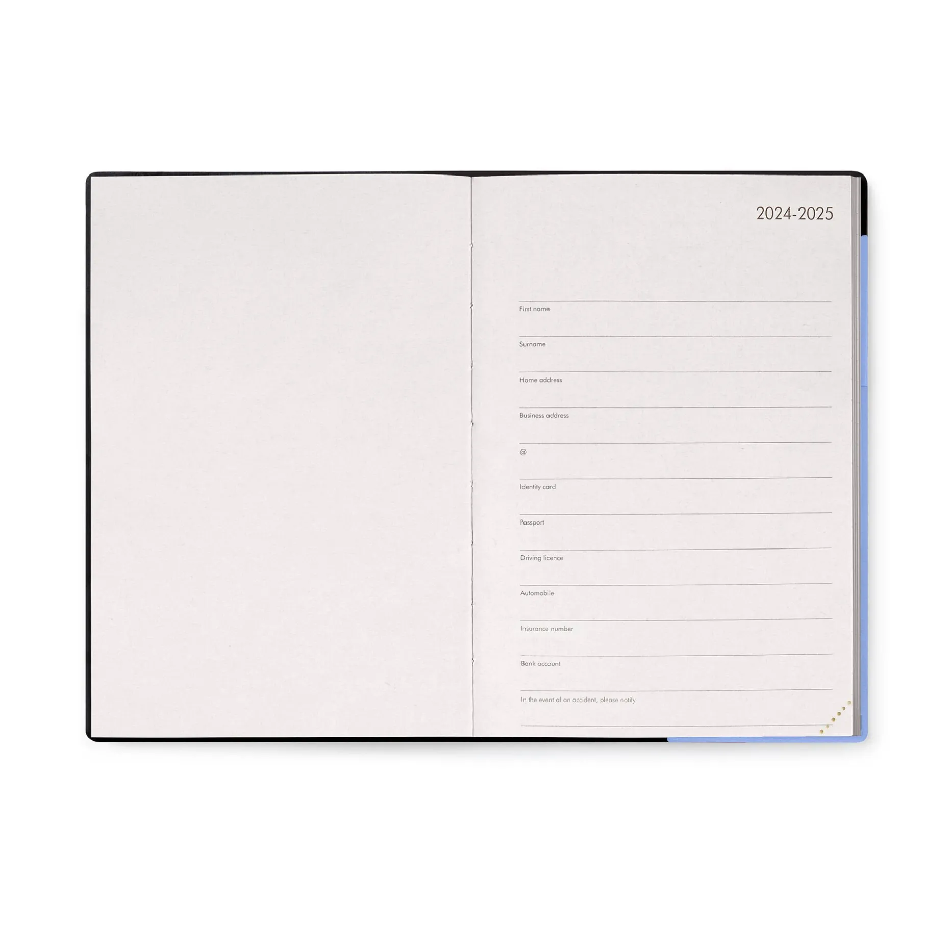 Agenda 18 Mesi Settimanale - Medium - Con Notebook - 2024/2025