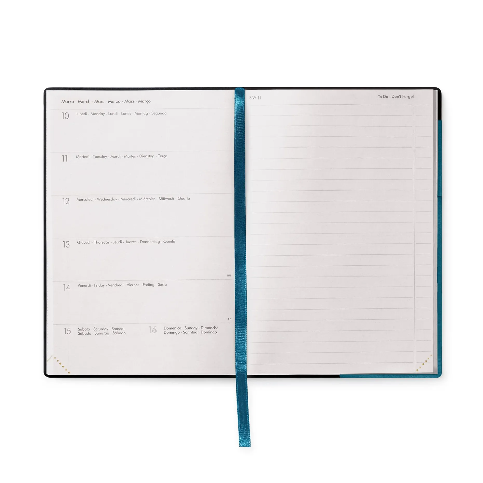 Agenda 18 Mesi Settimanale - Medium - Con Notebook - 2024/2025
