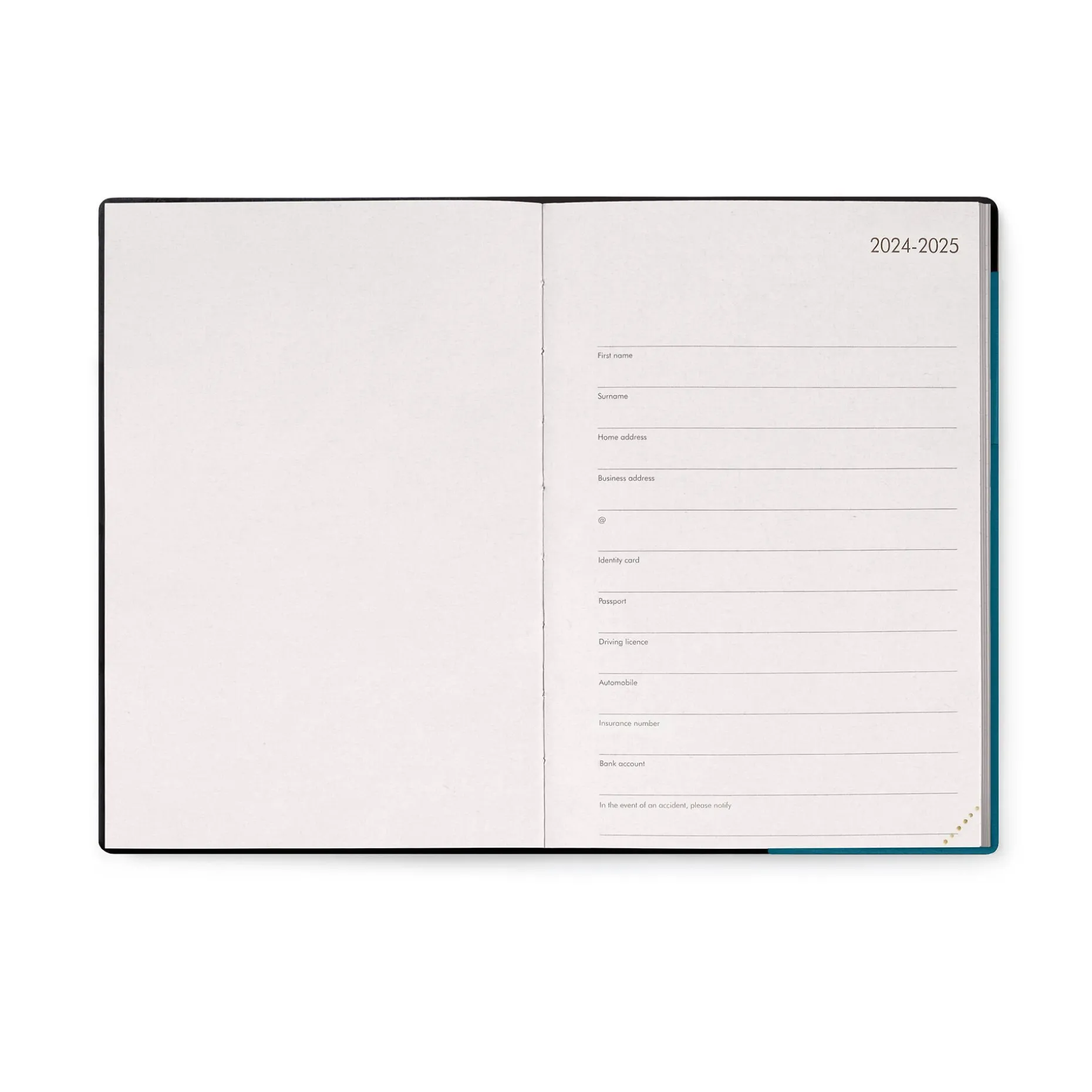 Agenda 18 Mesi Settimanale - Medium - Con Notebook - 2024/2025
