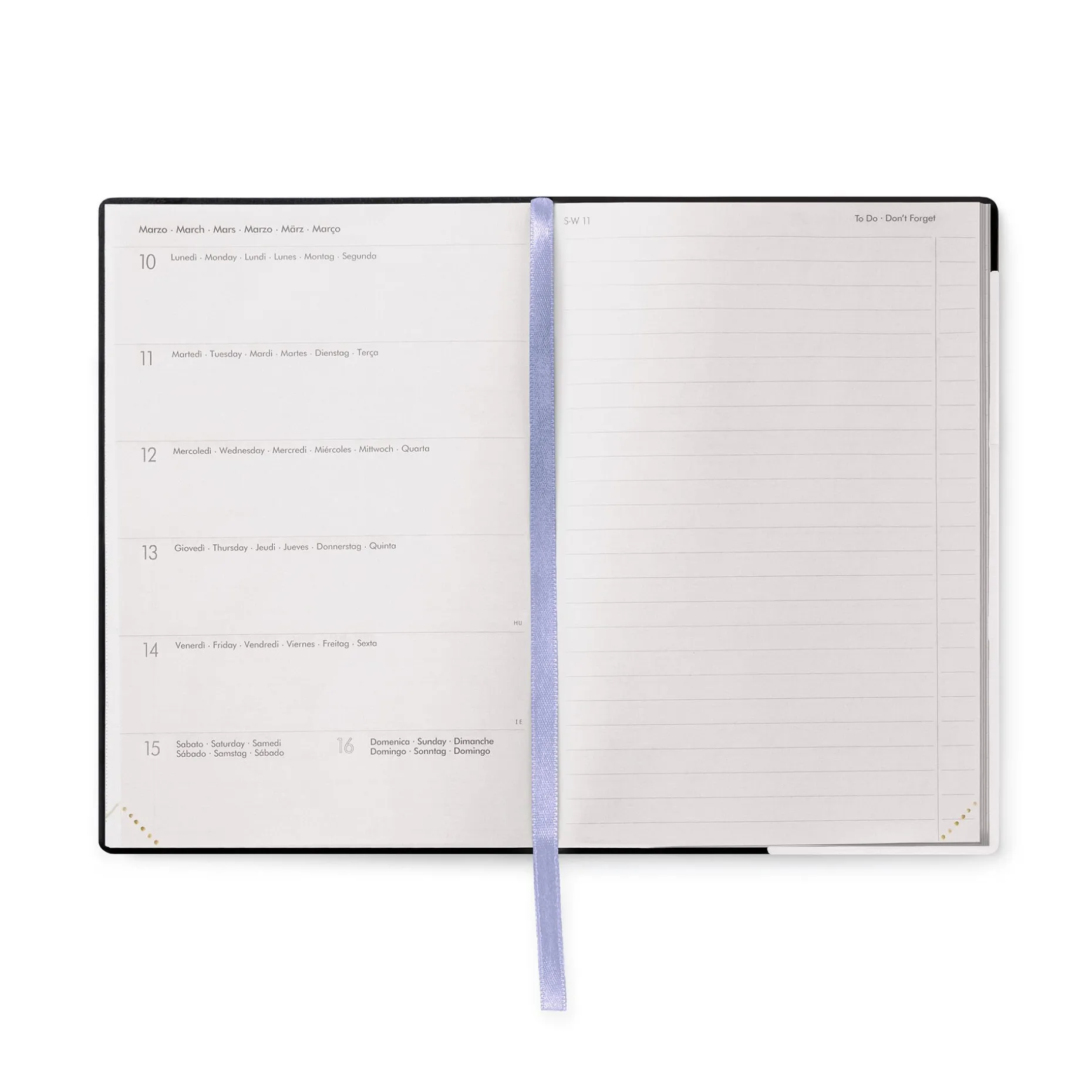 Agenda 18 Mesi Settimanale - Medium - Con Notebook - 2024/2025