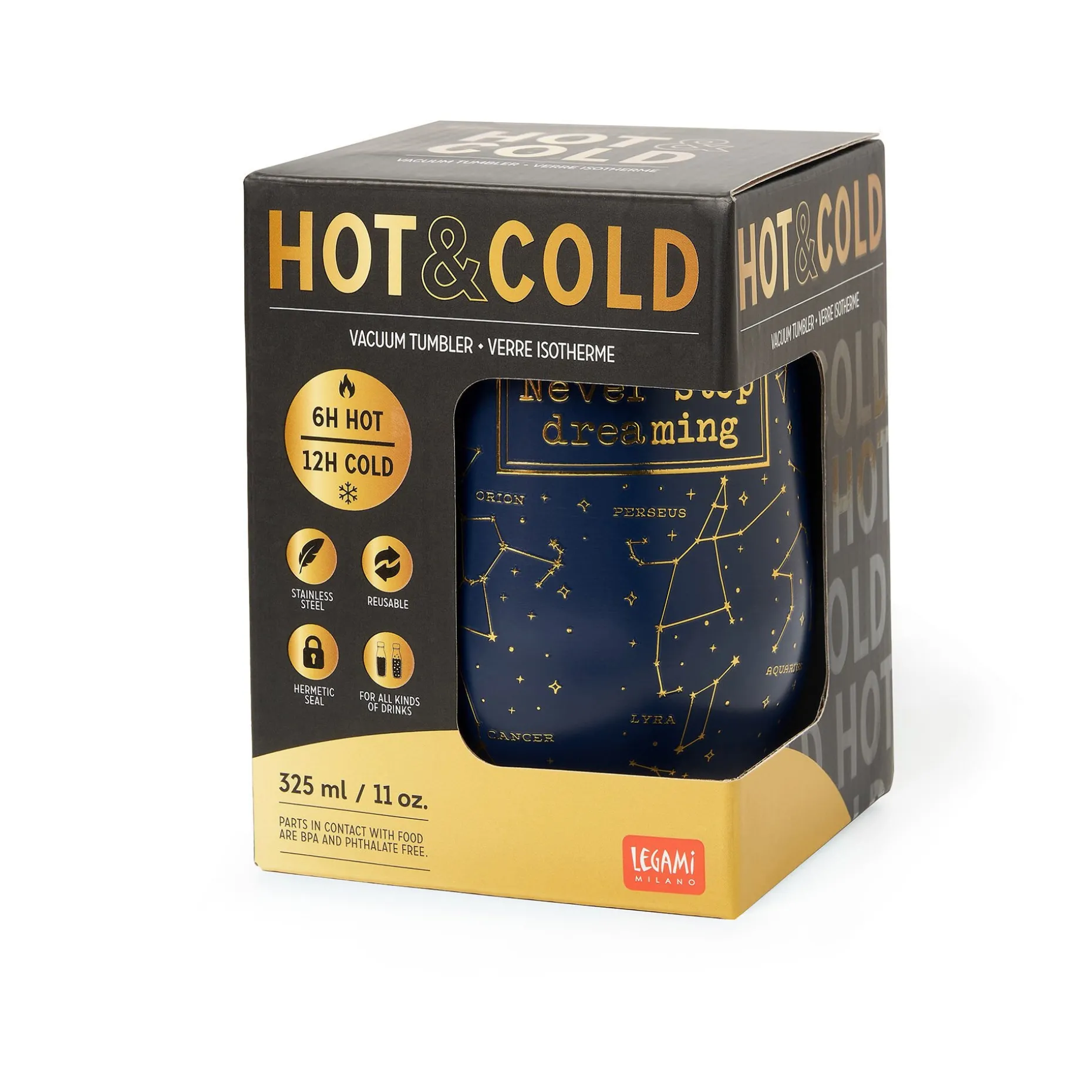 Bicchiere Termico 325 Ml - Hot&Cold