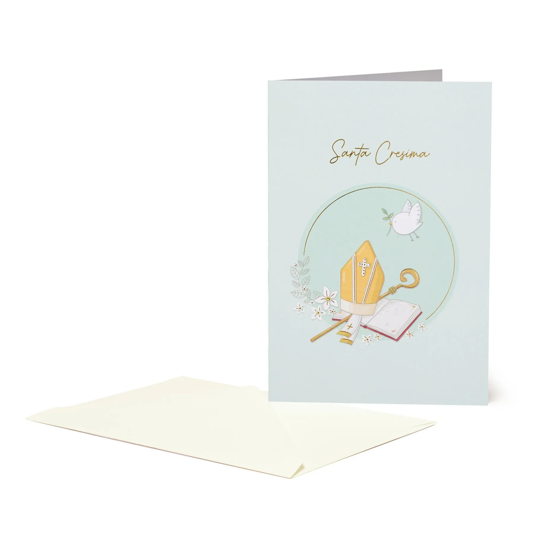 Biglietto d'Auguri - Cresima