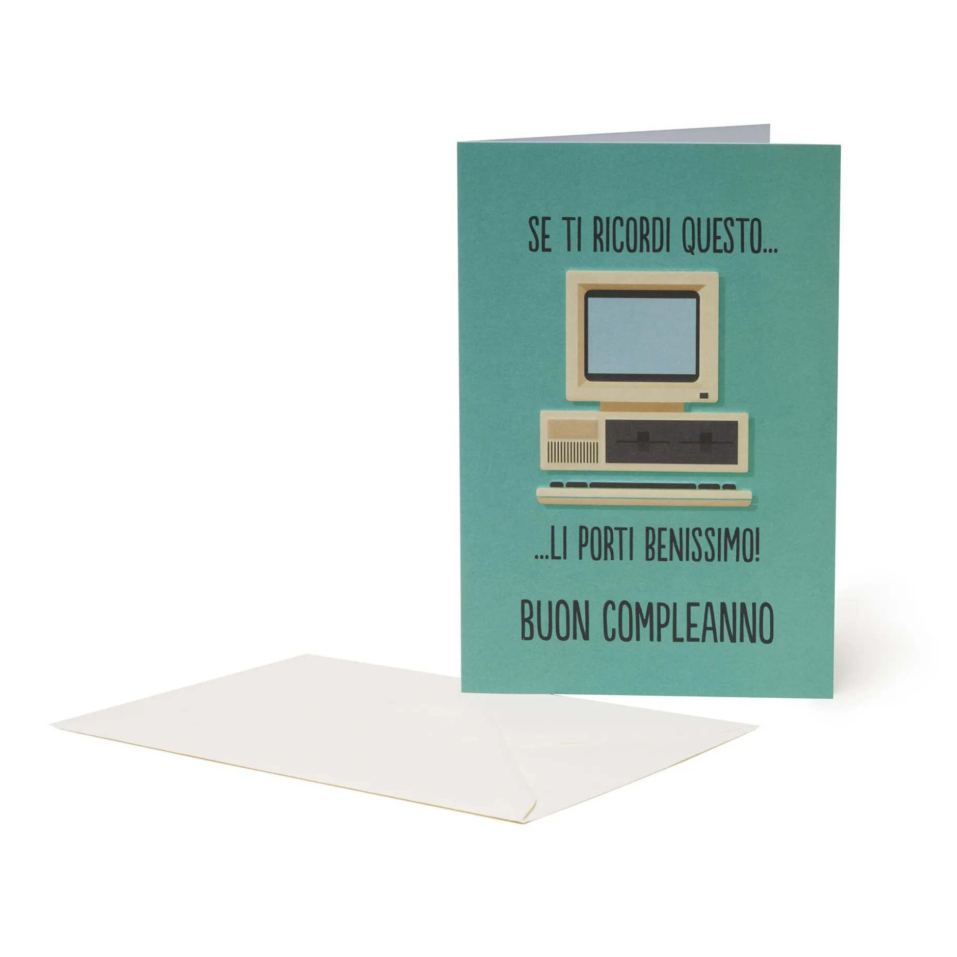 Biglietto di Auguri di Compleanno - Computer