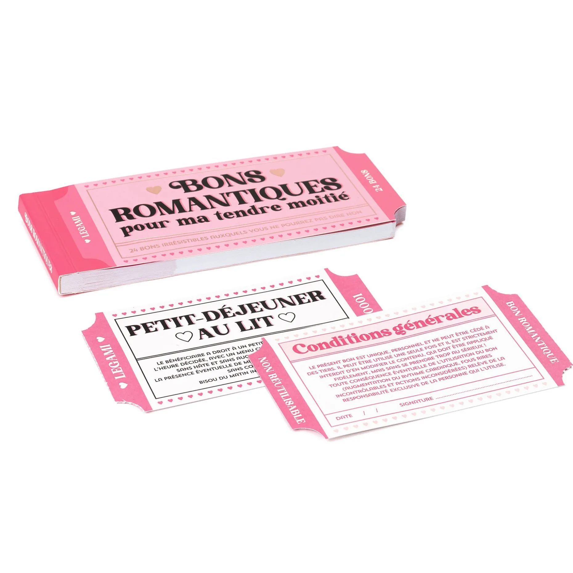 Blocchetto da 24 Voucher - Francese