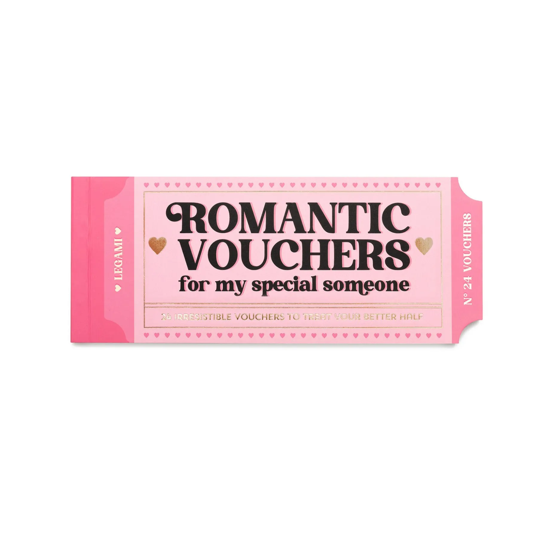 Blocchetto da 24 Voucher - Inglese