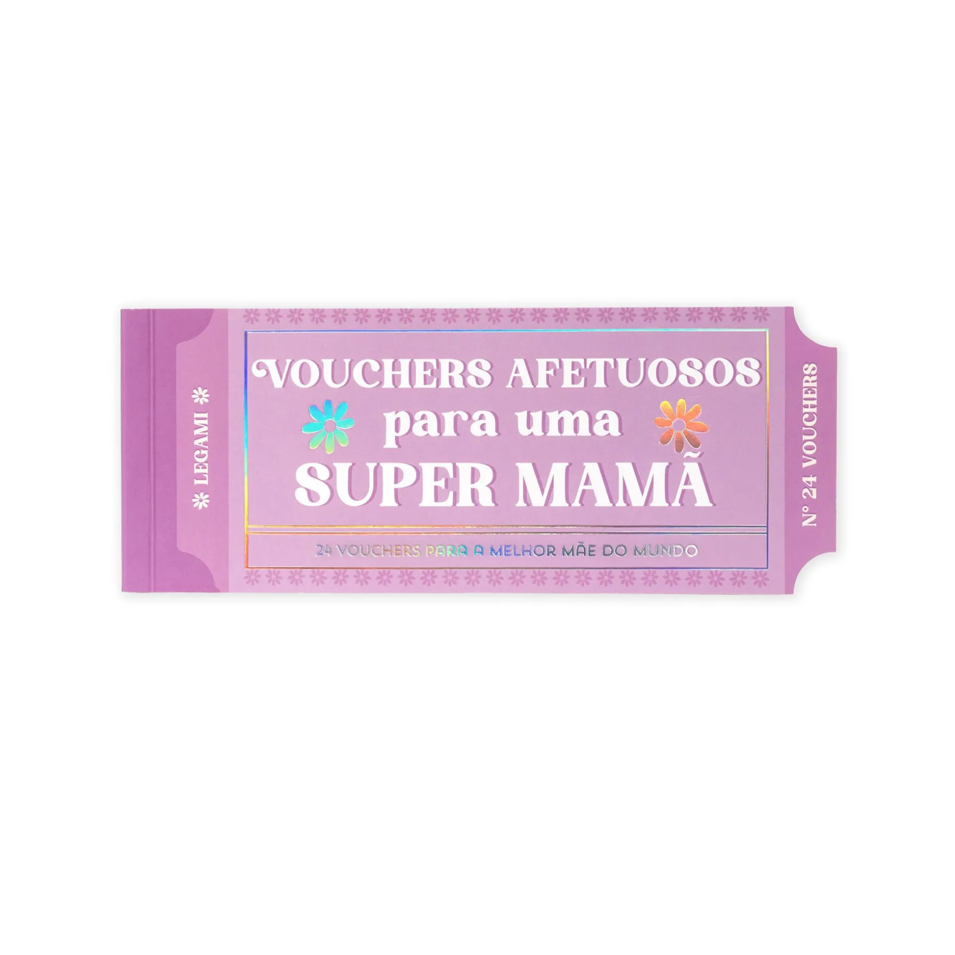 Blocchetto da 24 Voucher per la Mamma - Portoghese