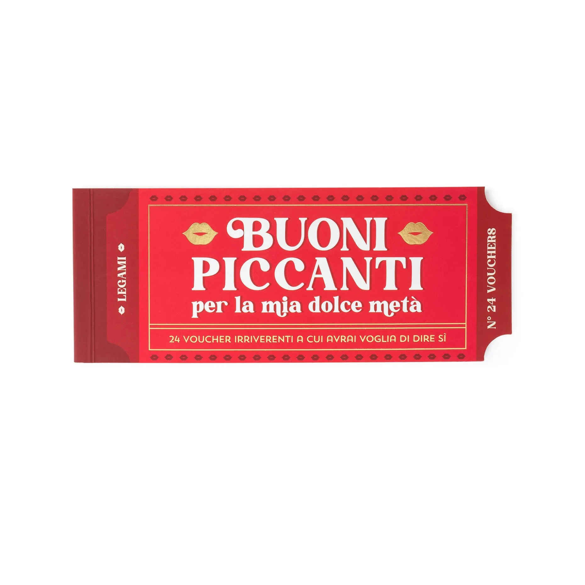 Blocchetto da 24 Voucher Piccanti - Italiano
