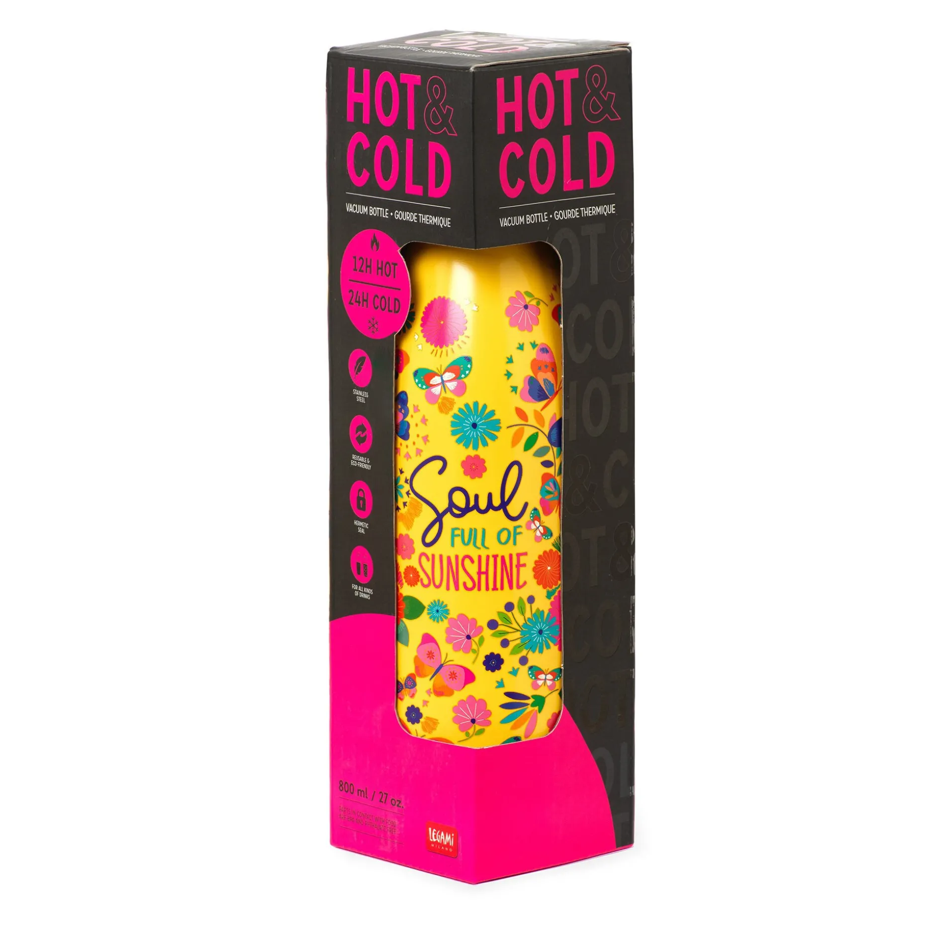 Bottiglia Termica 800 Ml - Hot&Cold