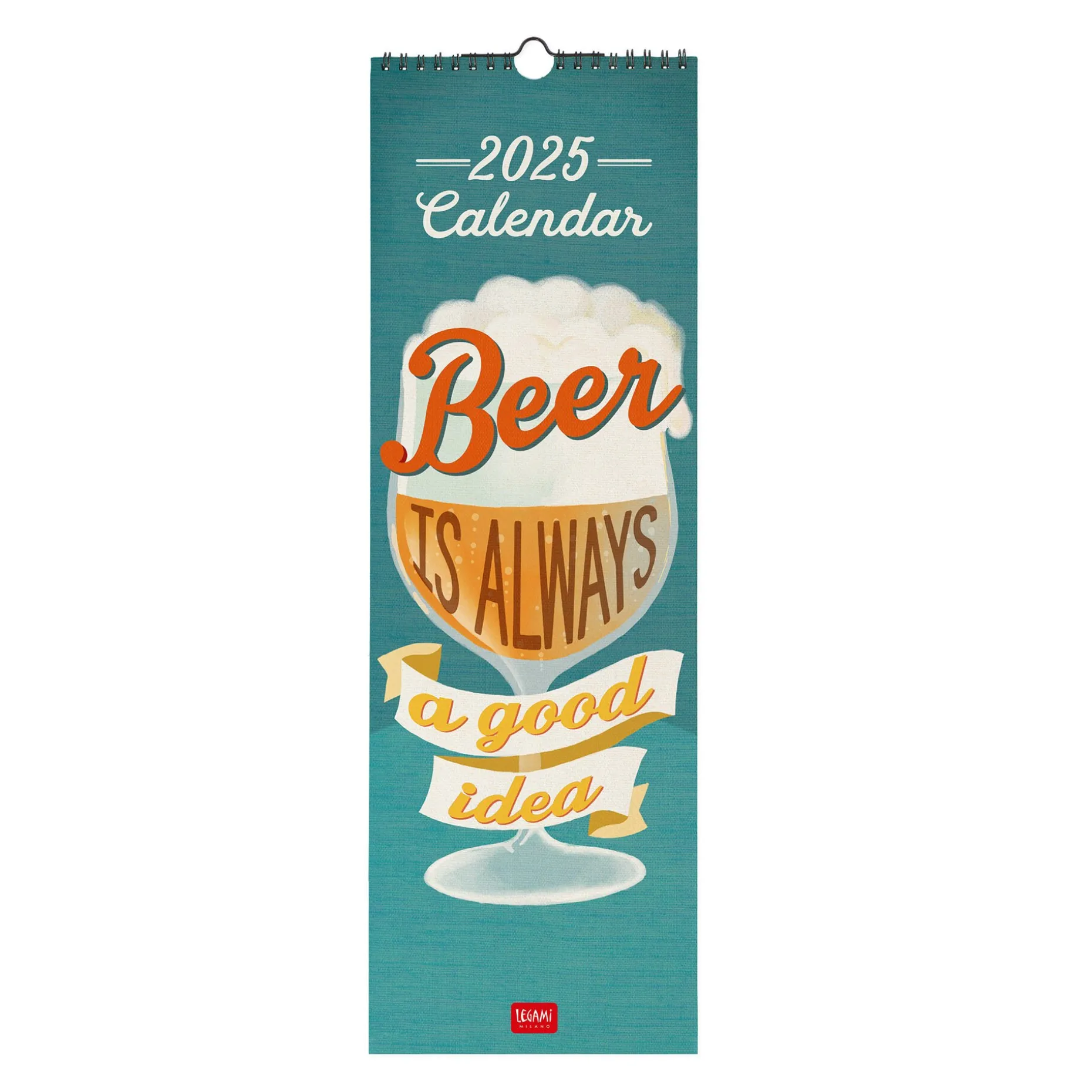 Calendario da Parete 2025 - 16 x 49 cm