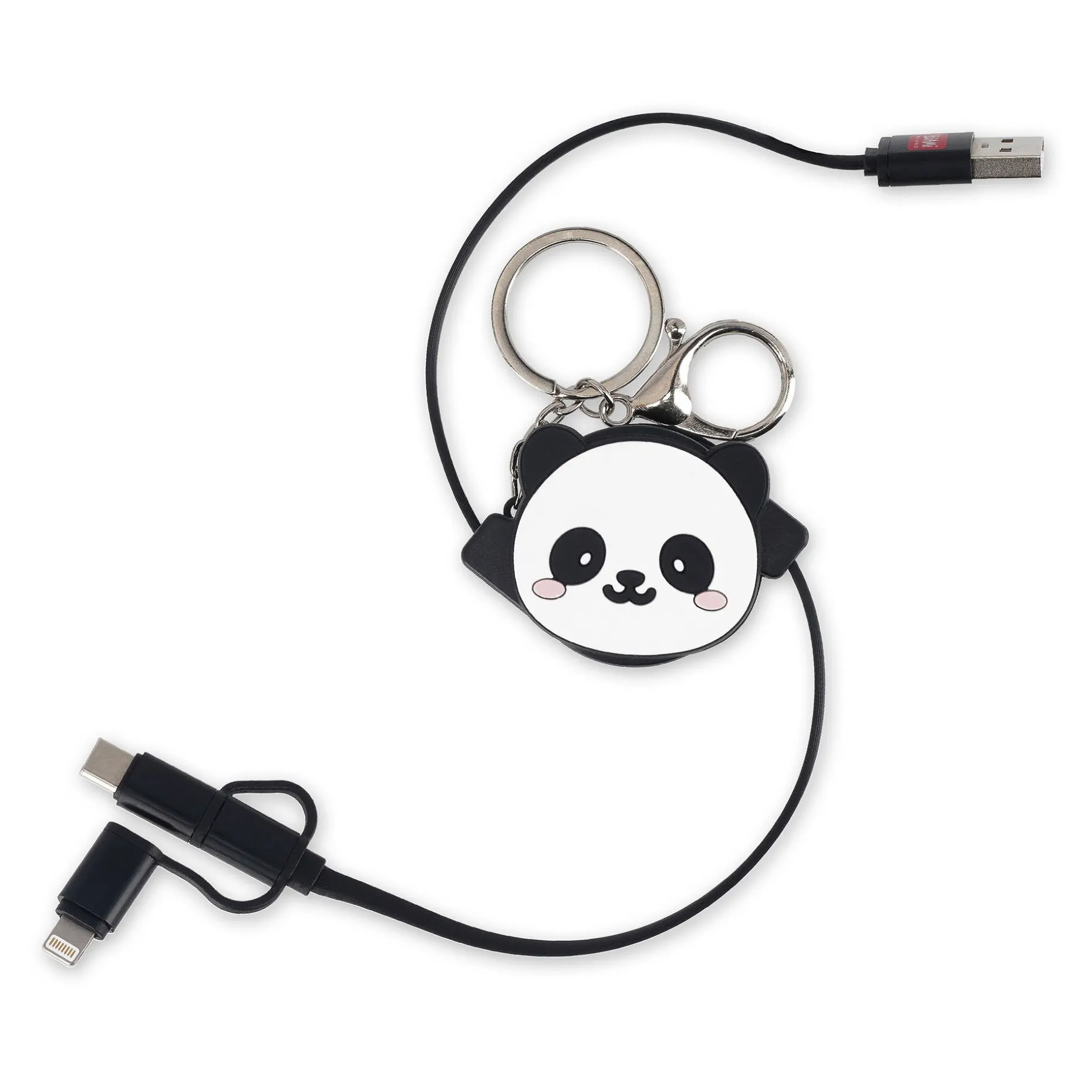 Cavo di Ricarica 3 in 1 Retrattile - Charge 'N Roll