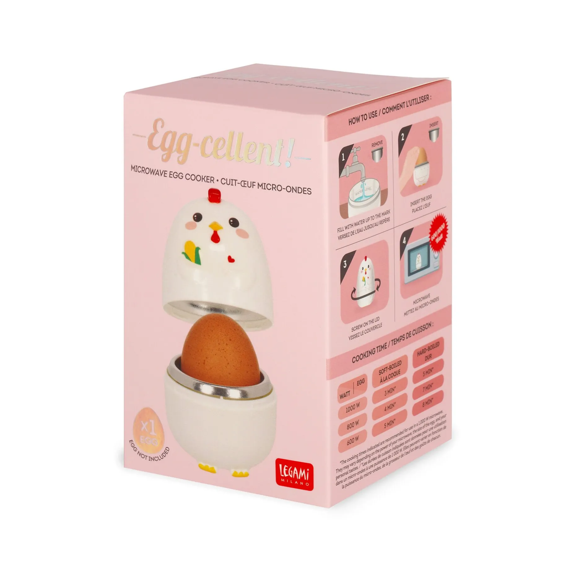 Cuociuovo per Microonde - Egg-Cellent!