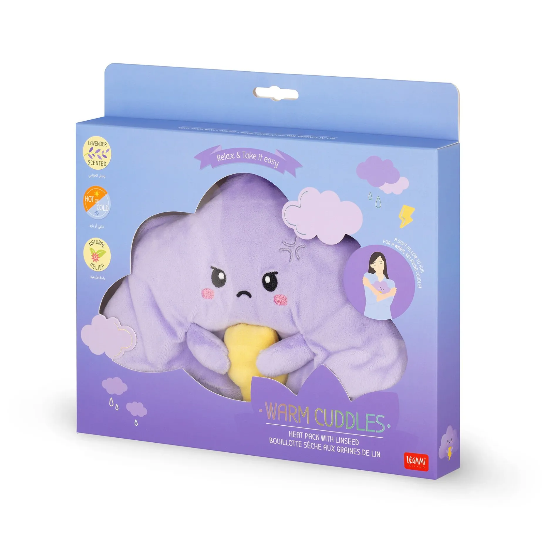 Cuscino Termico con Semi di Lino - Warm Cuddles