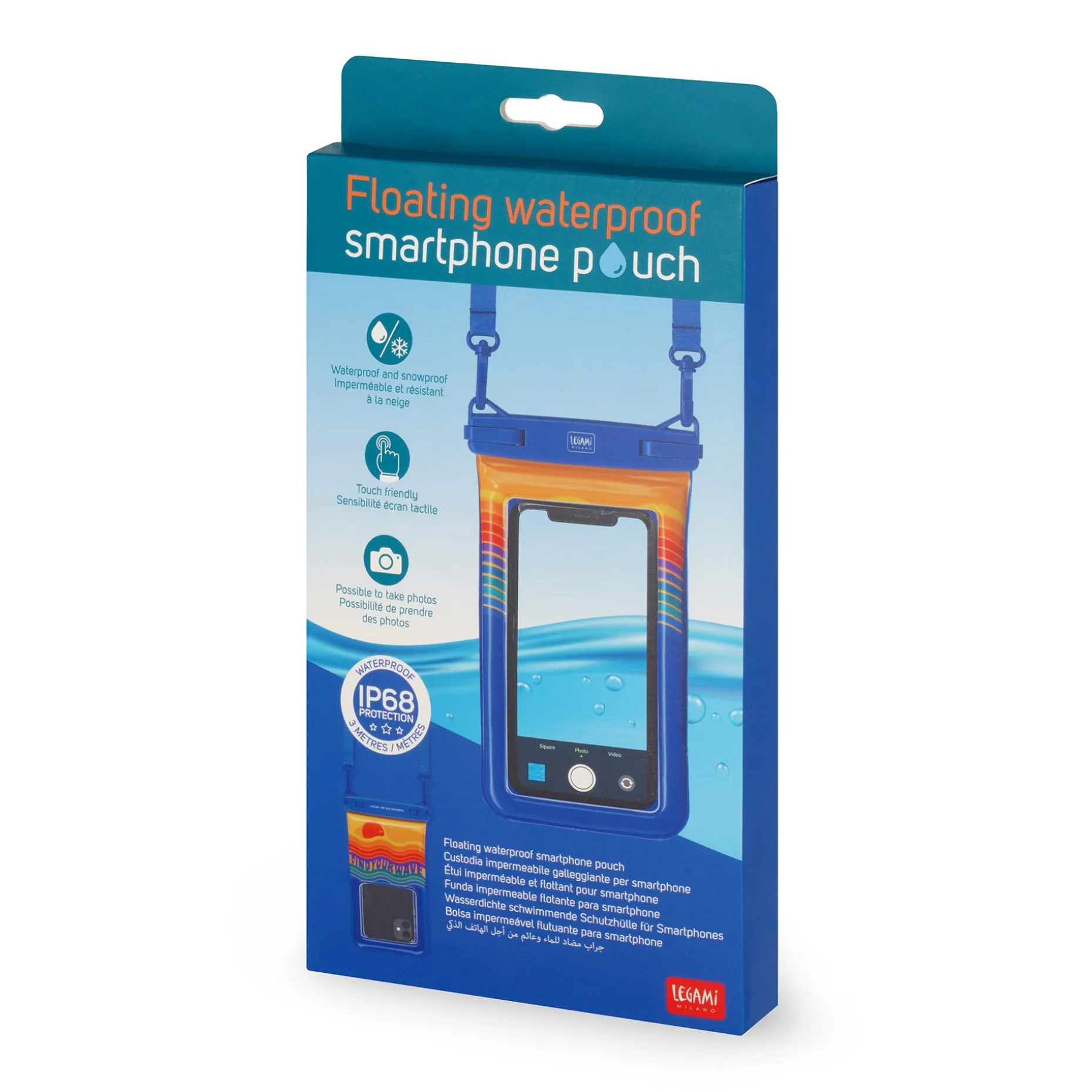 Custodia Impermeabile Galleggiante per Smartphone - Floating Waterproof Smartphone Pouch