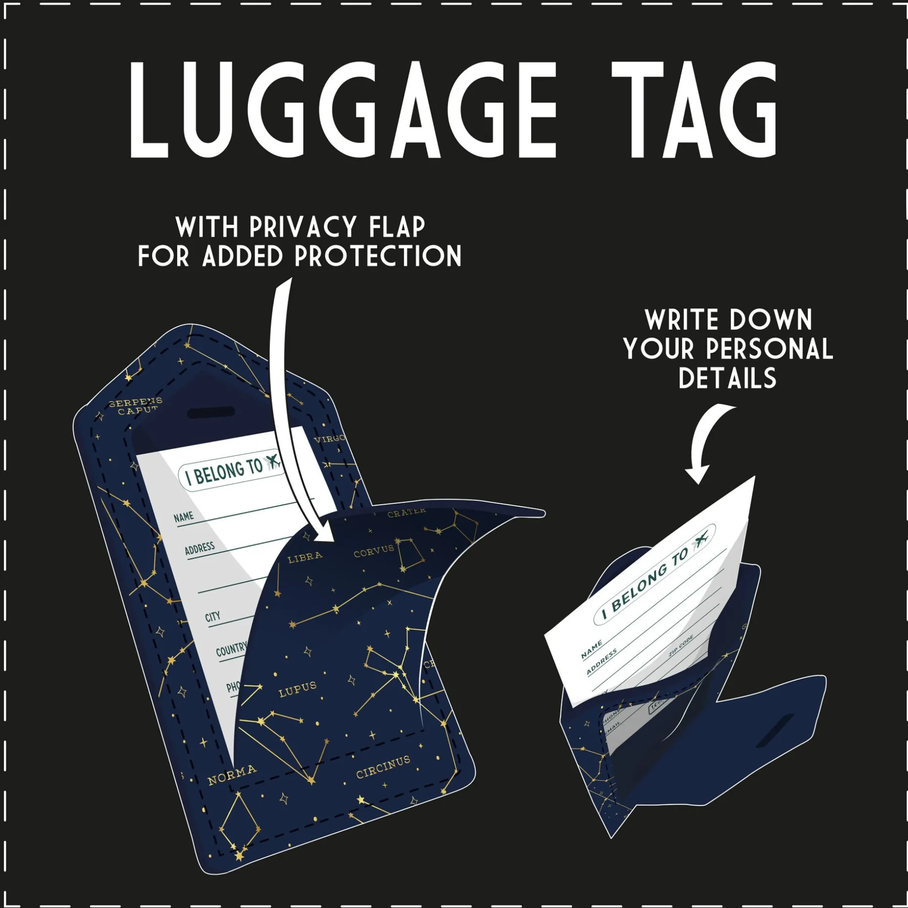 Etichetta Bagaglio - Luggage Tag