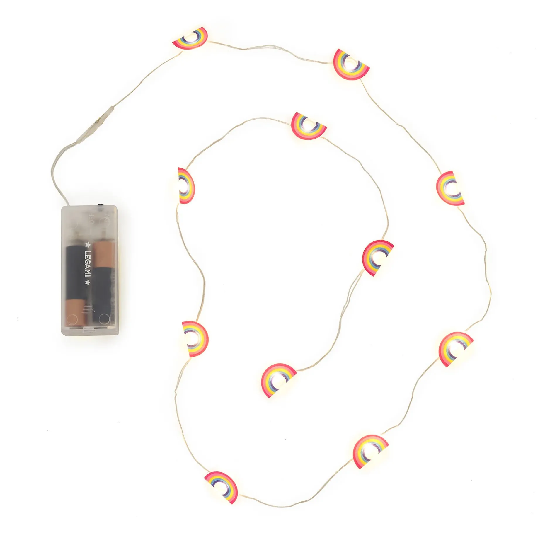 Filo di Luci Led a Forma di Arcobaleno