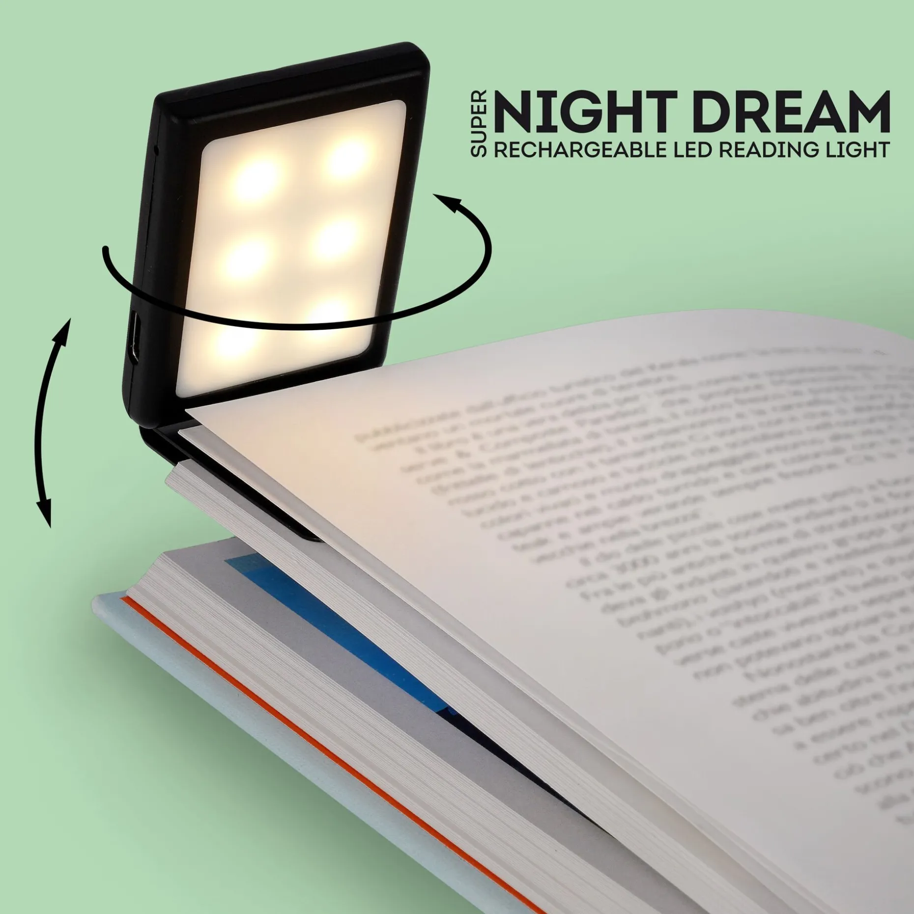 Luce Led da Lettura Ricaricabile - Super Night Dream