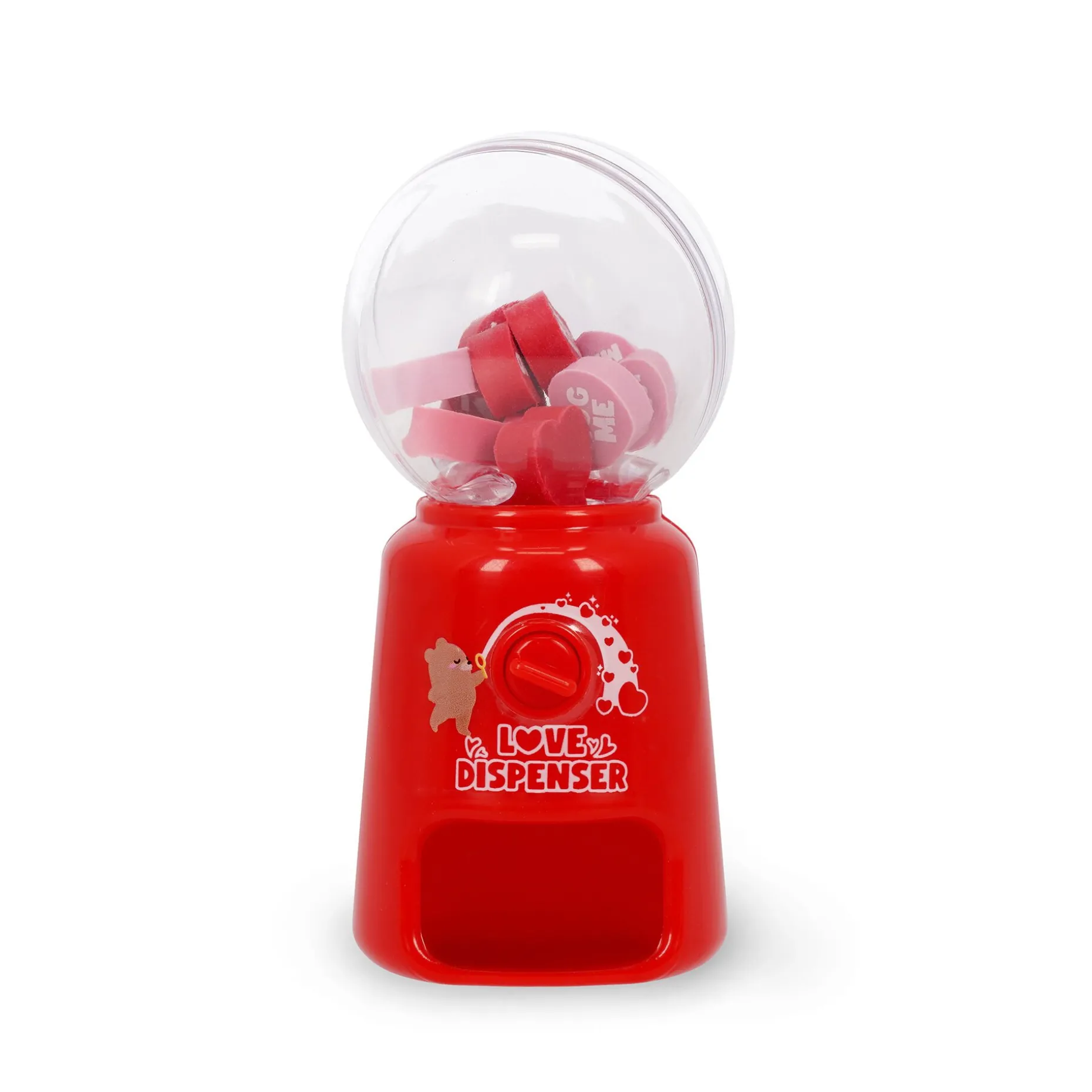 Mini Distributore Gomme per Cancellare - Love Dispenser