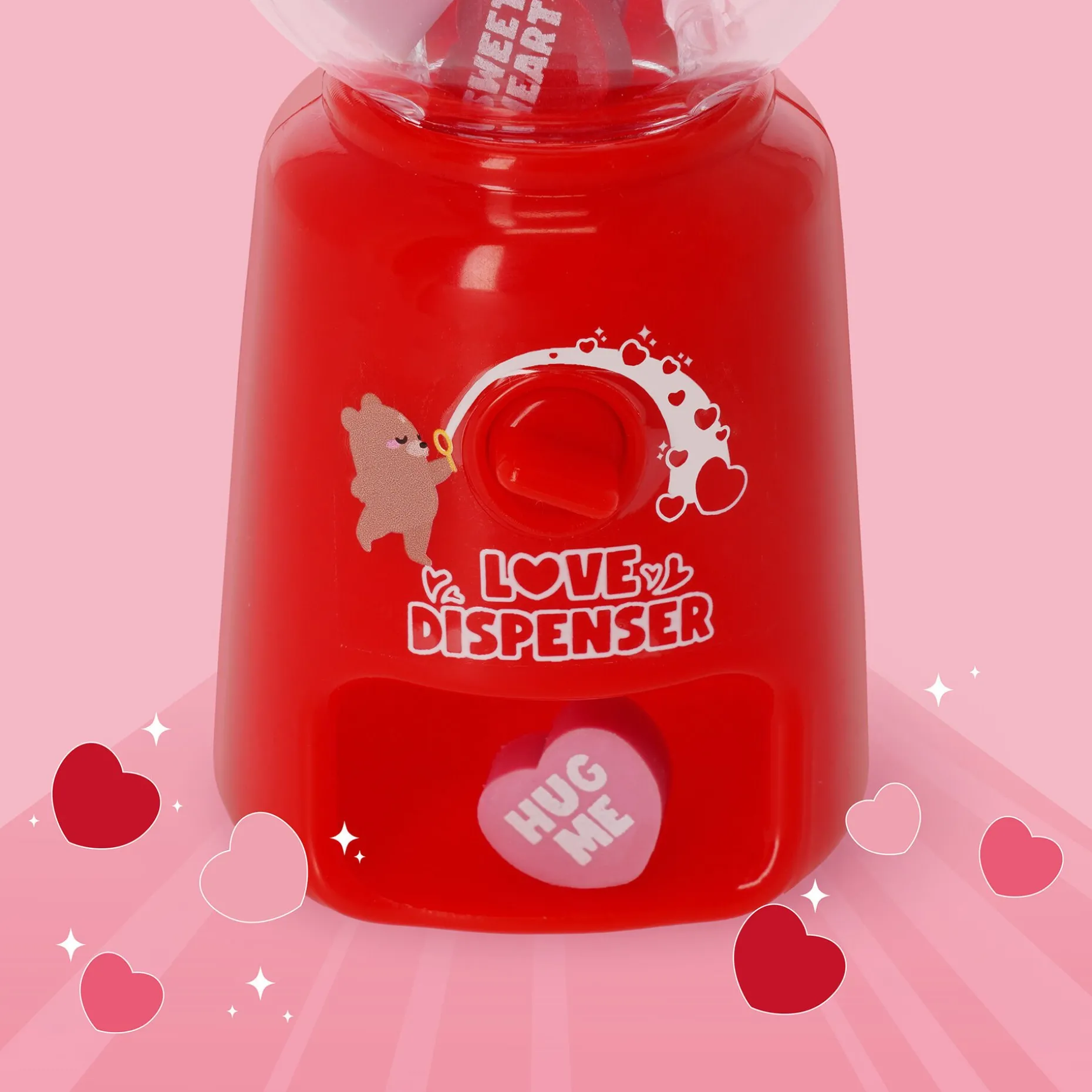 Mini Distributore Gomme per Cancellare - Love Dispenser