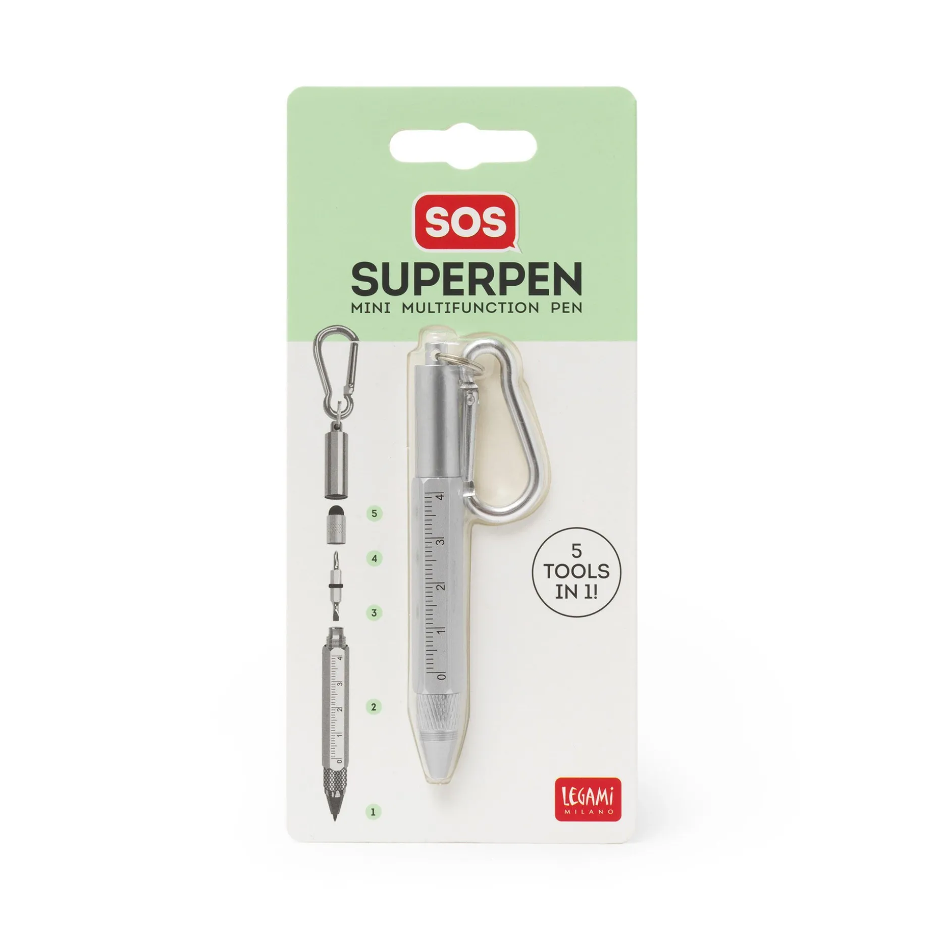 Mini penna multifunzione