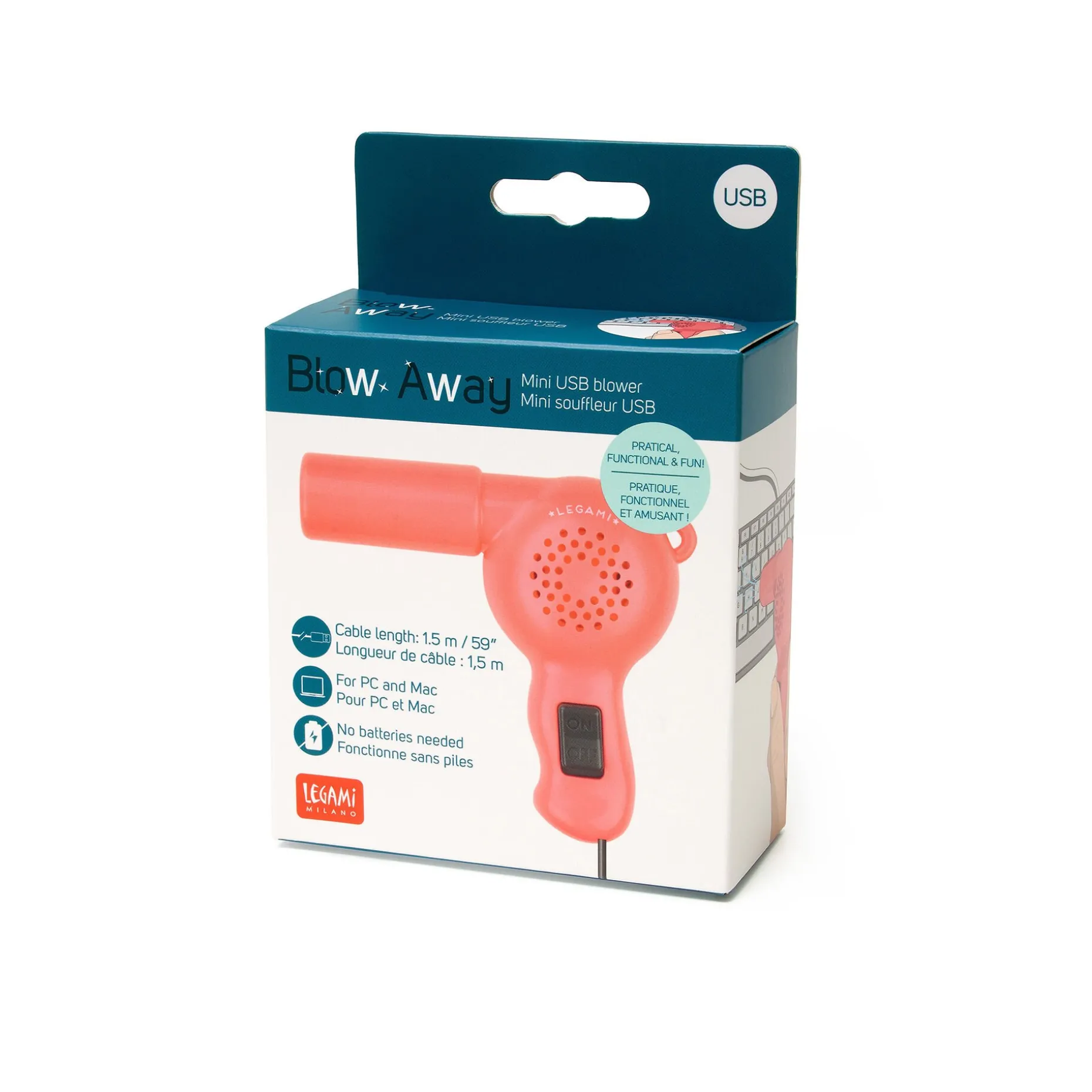 Mini Soffiatore Usb - Blow Away