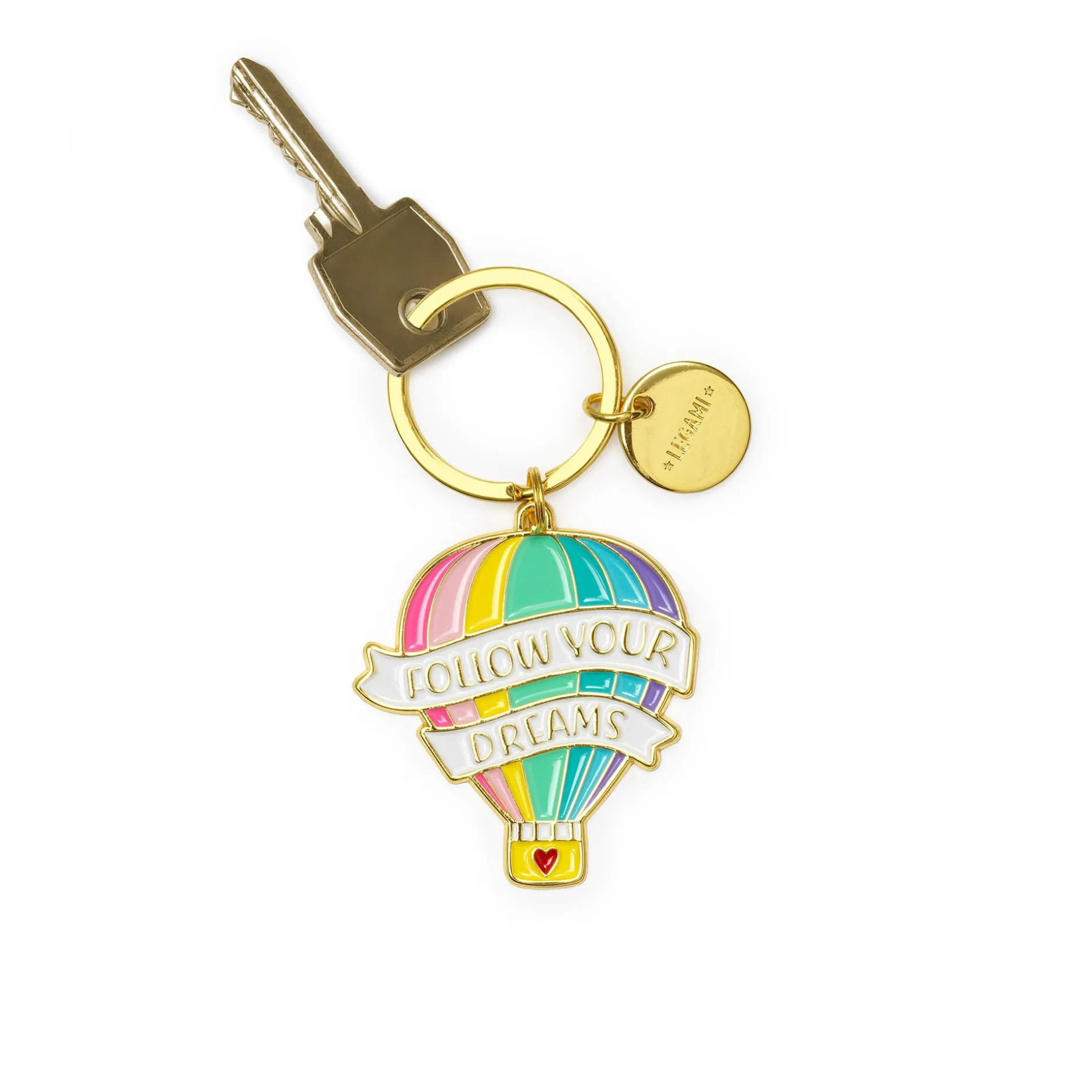 Portachiavi in Metallo Smaltato - What a Key Ring!