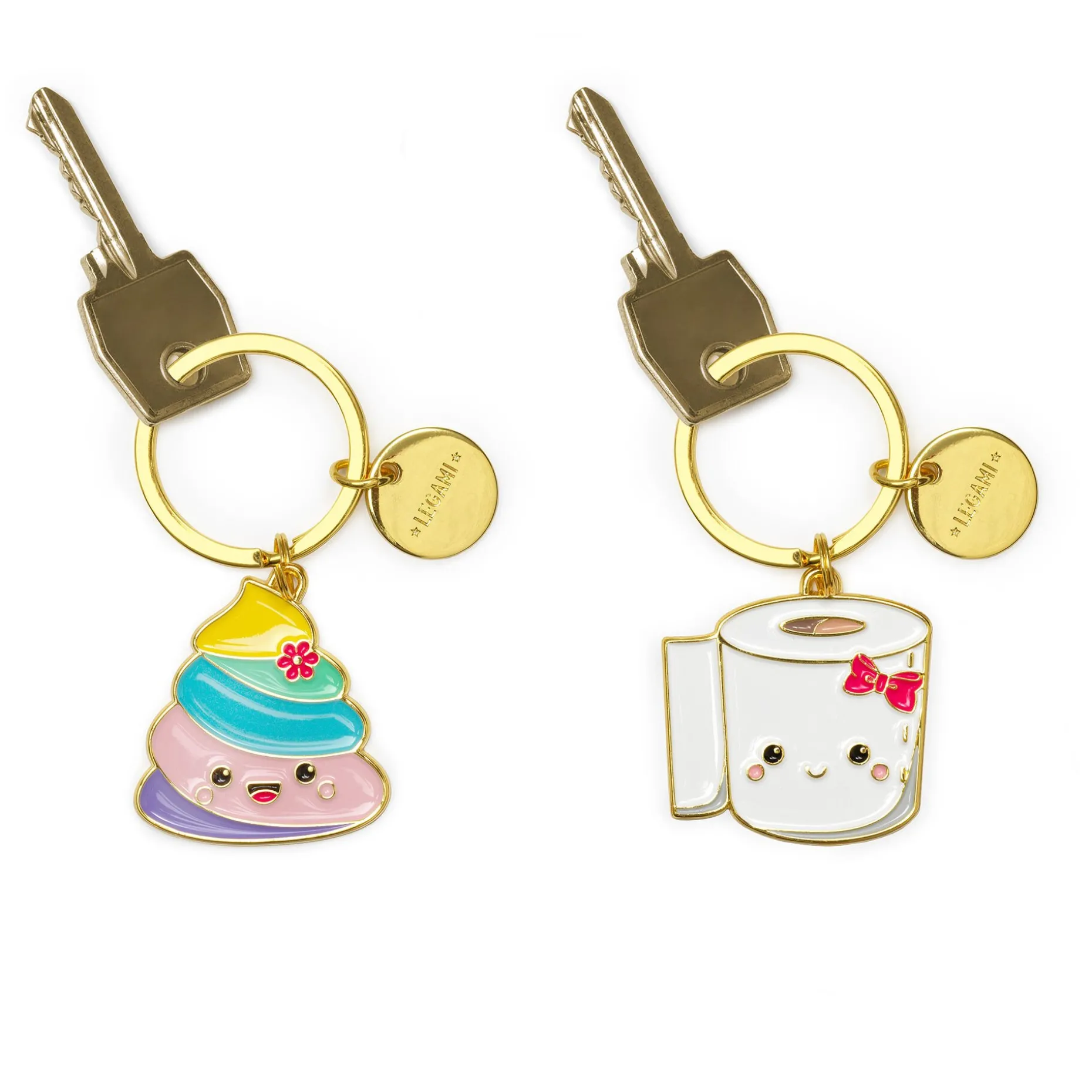 Portachiavi in Metallo Smaltato - What a Key Ring!
