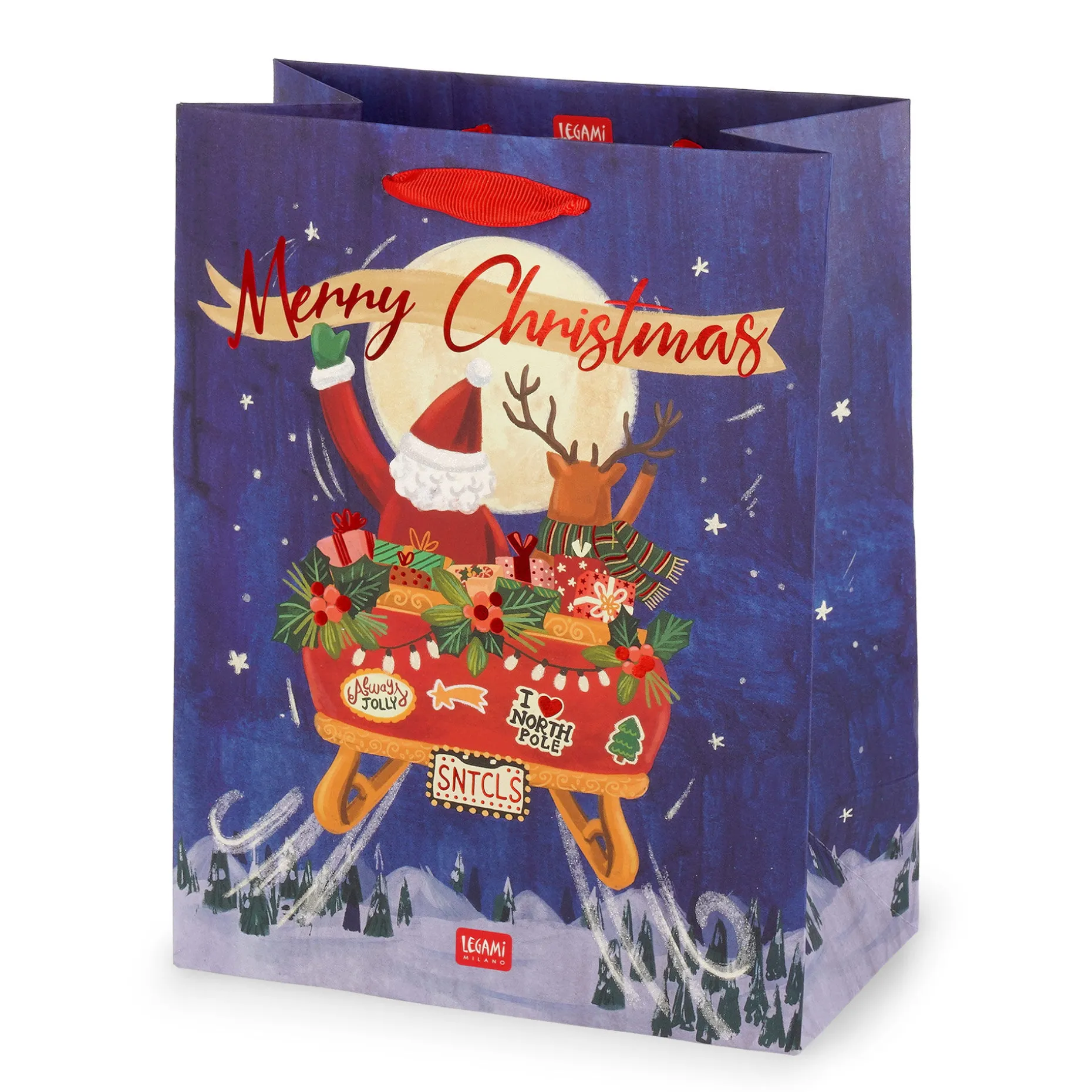 Sacchetto Regalo Natalizio - Medium