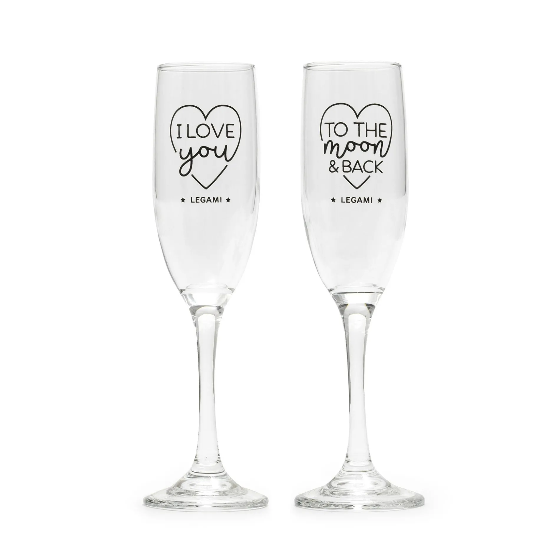 Set di 2 Calici - Cheers to Love