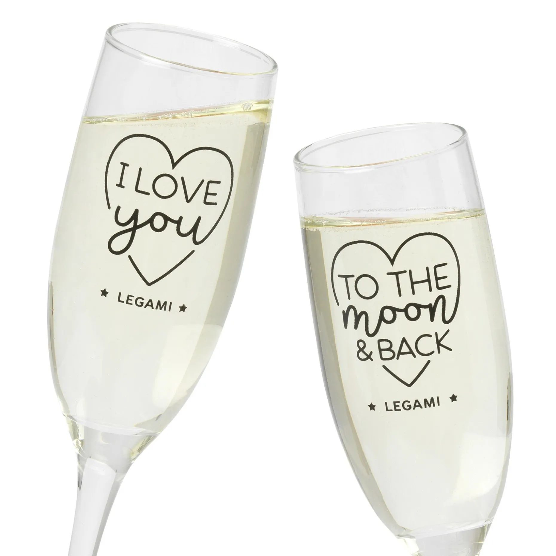 Set di 2 Calici - Cheers to Love