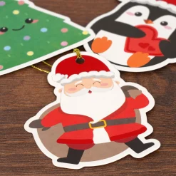 Set di 10 Etichette Regalo Natalizie