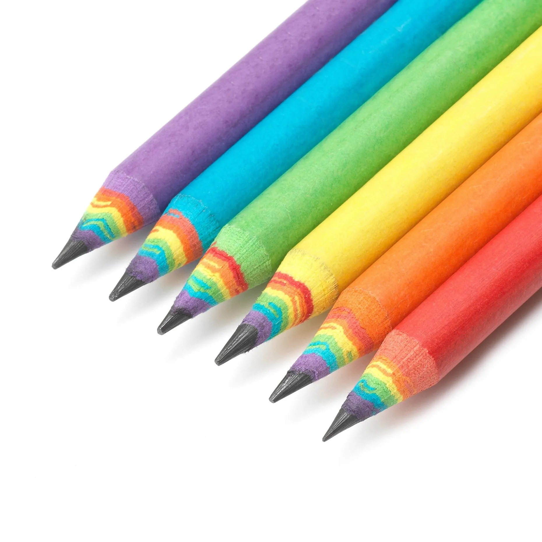 Set di 6 Matite HB in Carta Riciclata