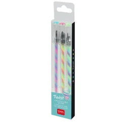 Set di 3 Penne Gel Multicolore - Twist