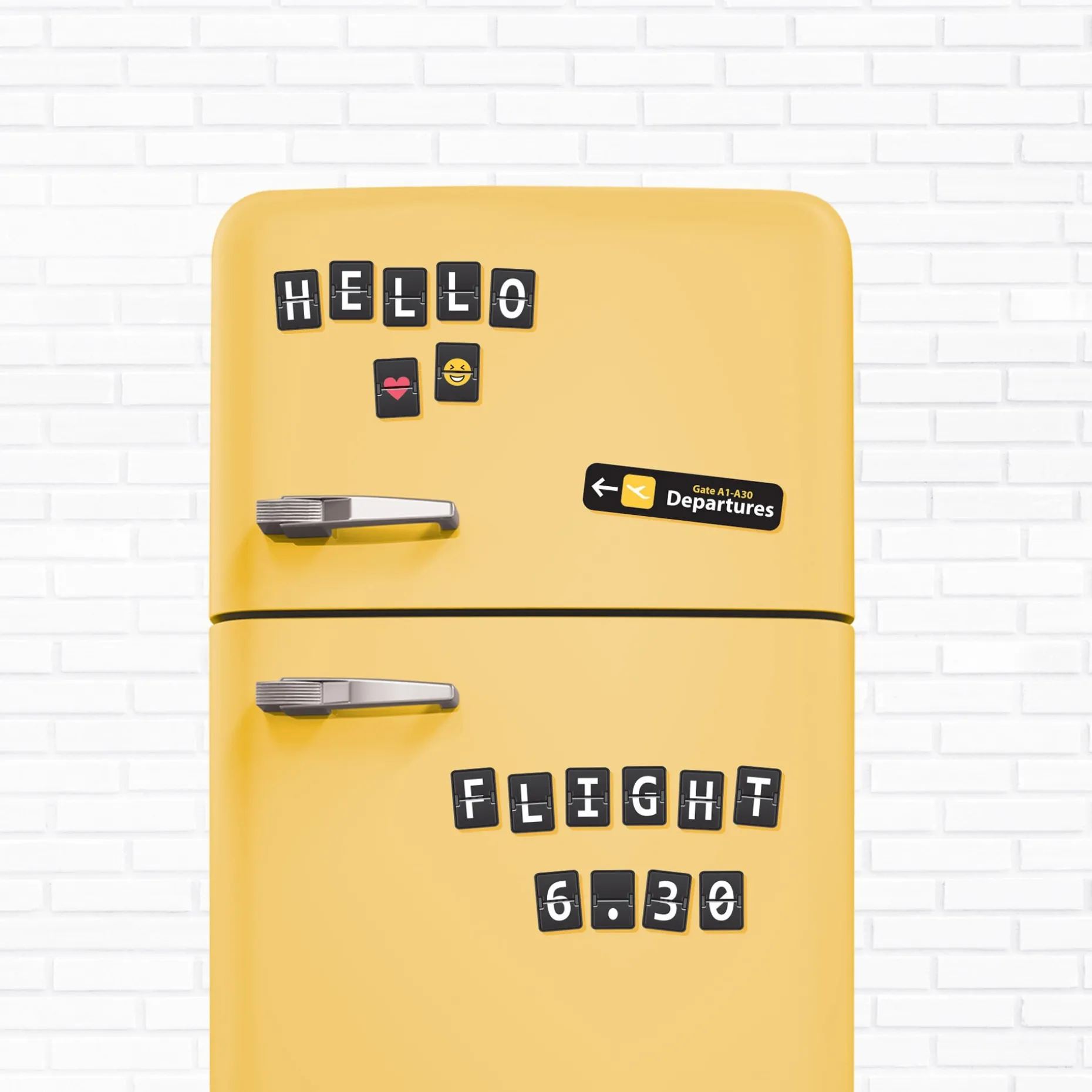 Set di Lettere Magnetiche da Frigorifero