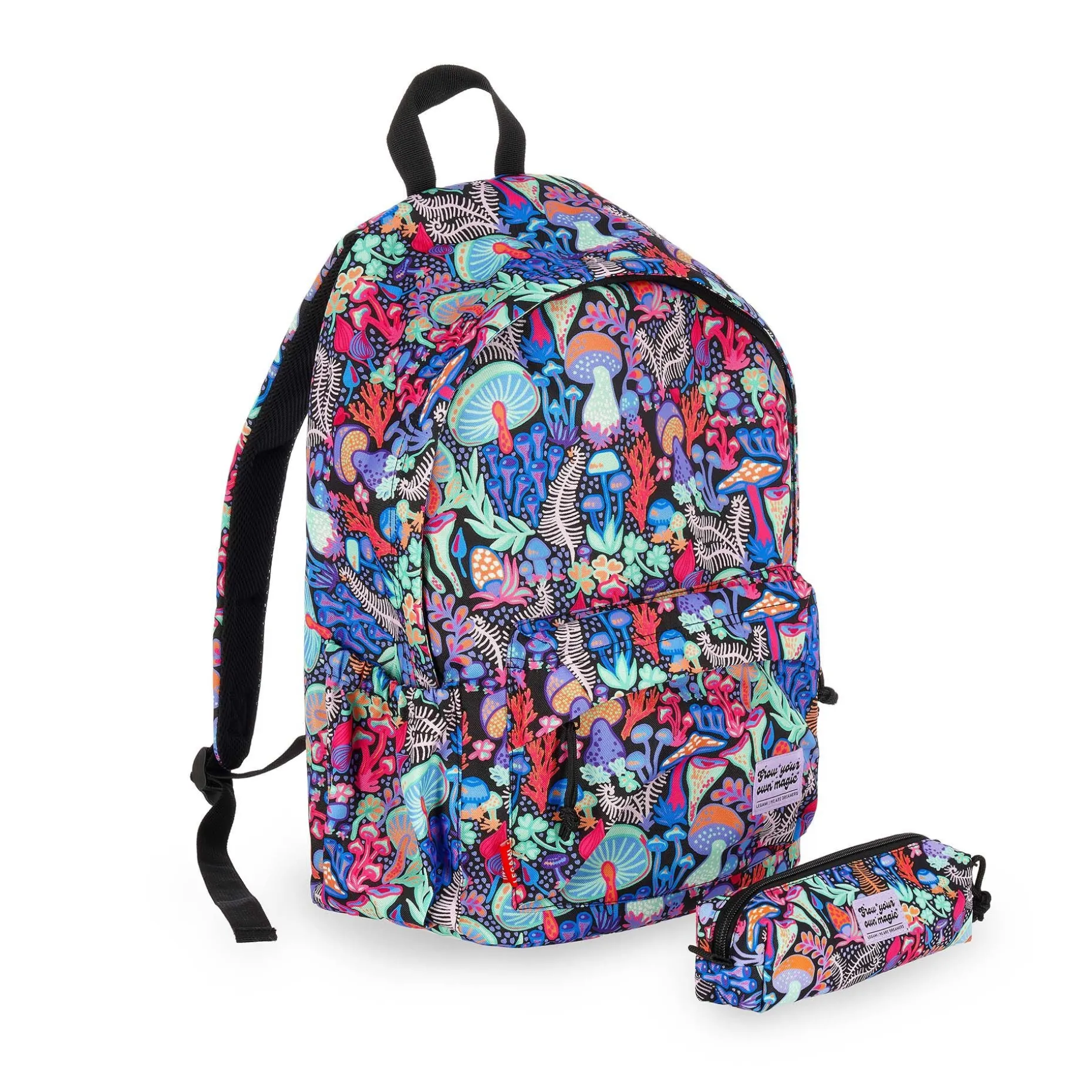 Set Zaino e Astuccio Mushrooms