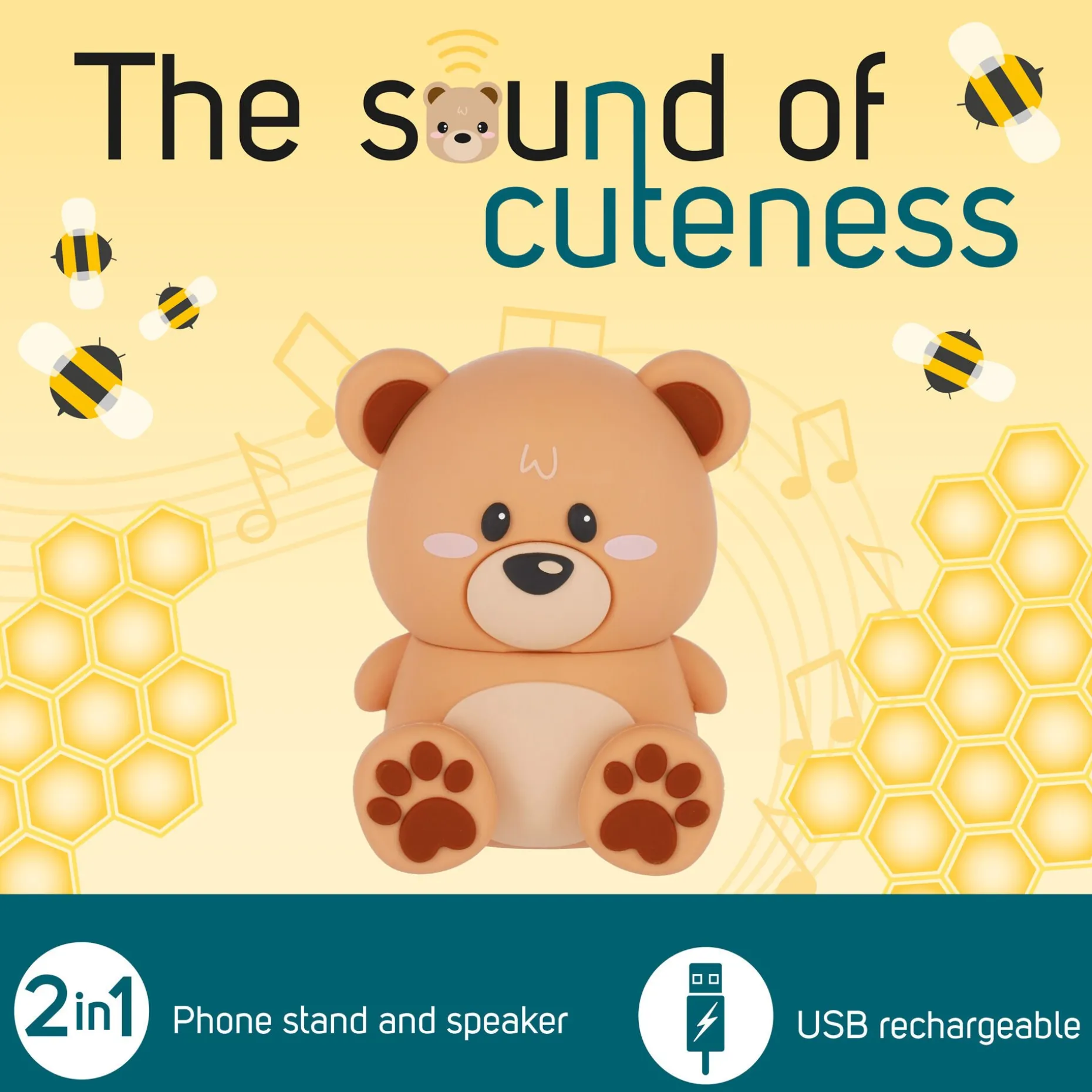 Speaker Wireless con Supporto - The Sound of Cuteness