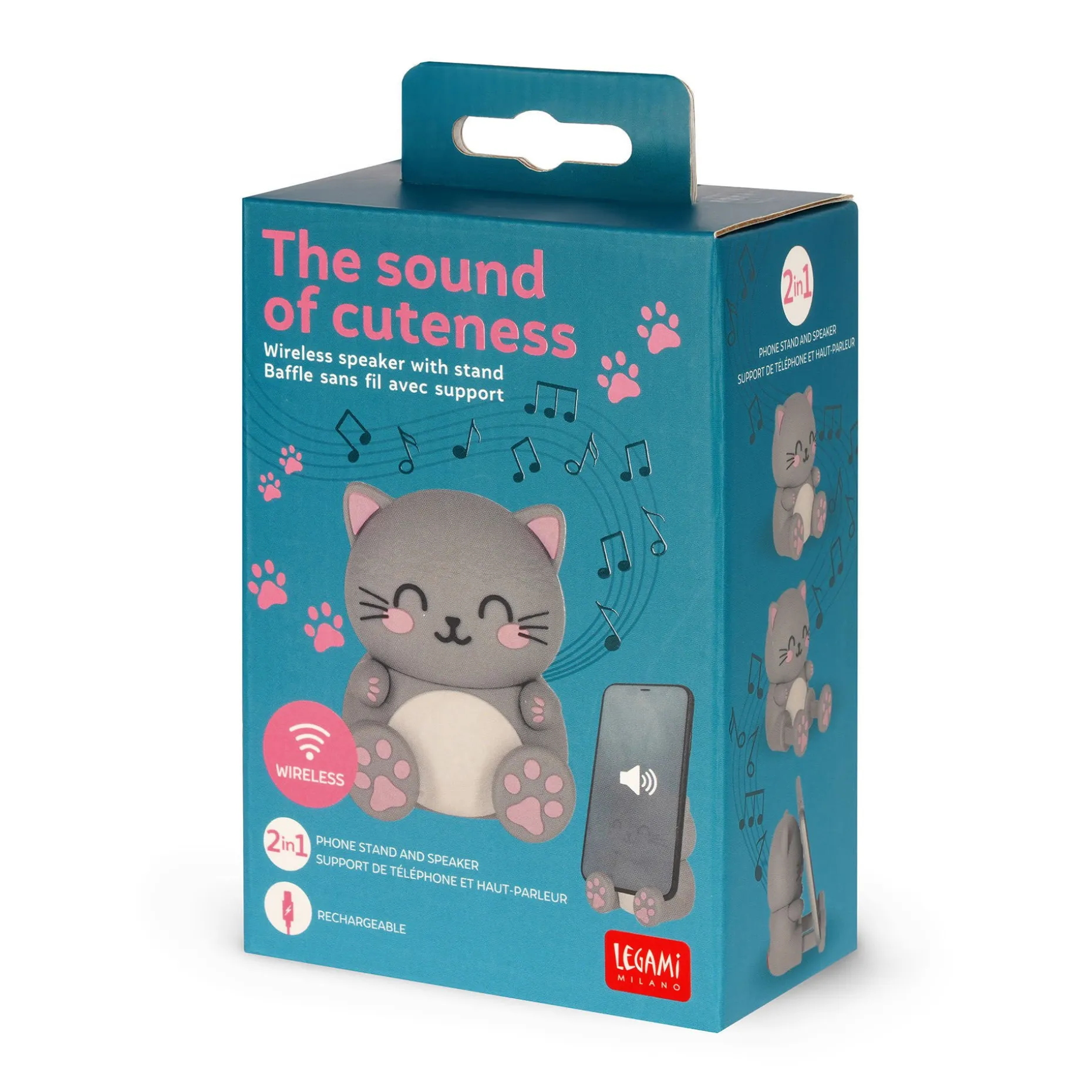 Speaker Wireless con Supporto - The Sound of Cuteness