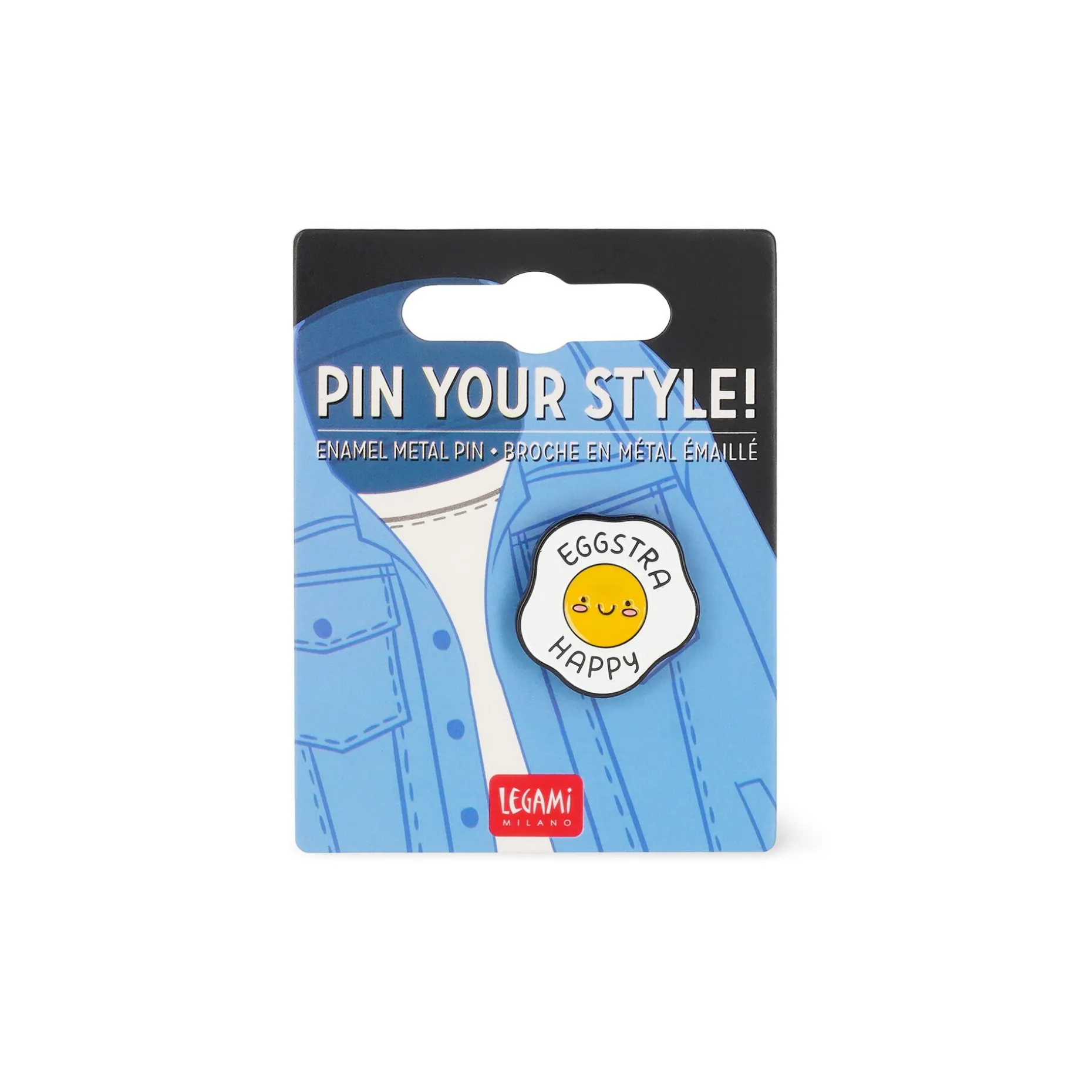 Spilla in Metallo Smaltato - Pin Your Style!