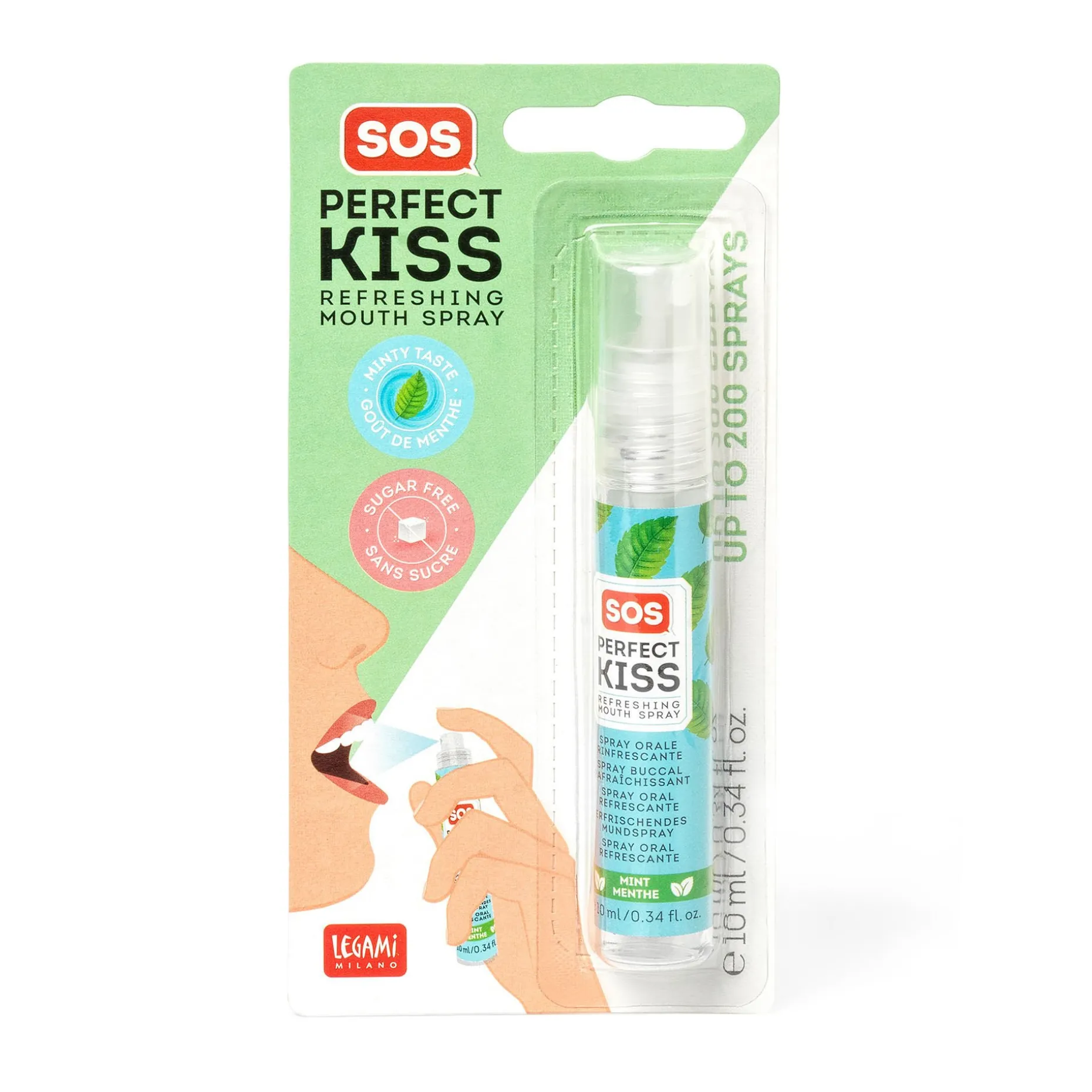 Spray Orale alla Menta - SOS Perfect Kiss