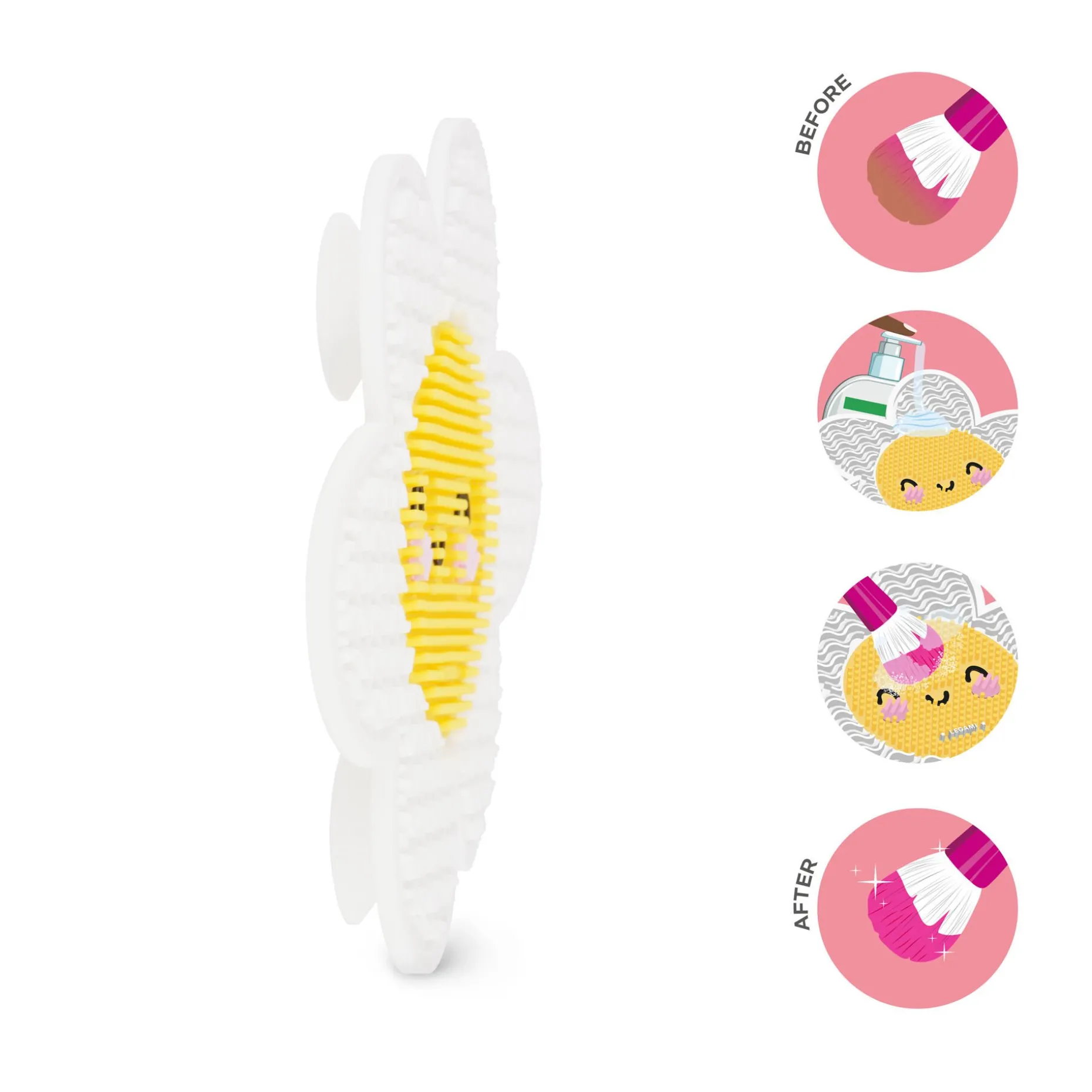 Tappetino Pulisci Pennelli da Trucco - Brush it Off!