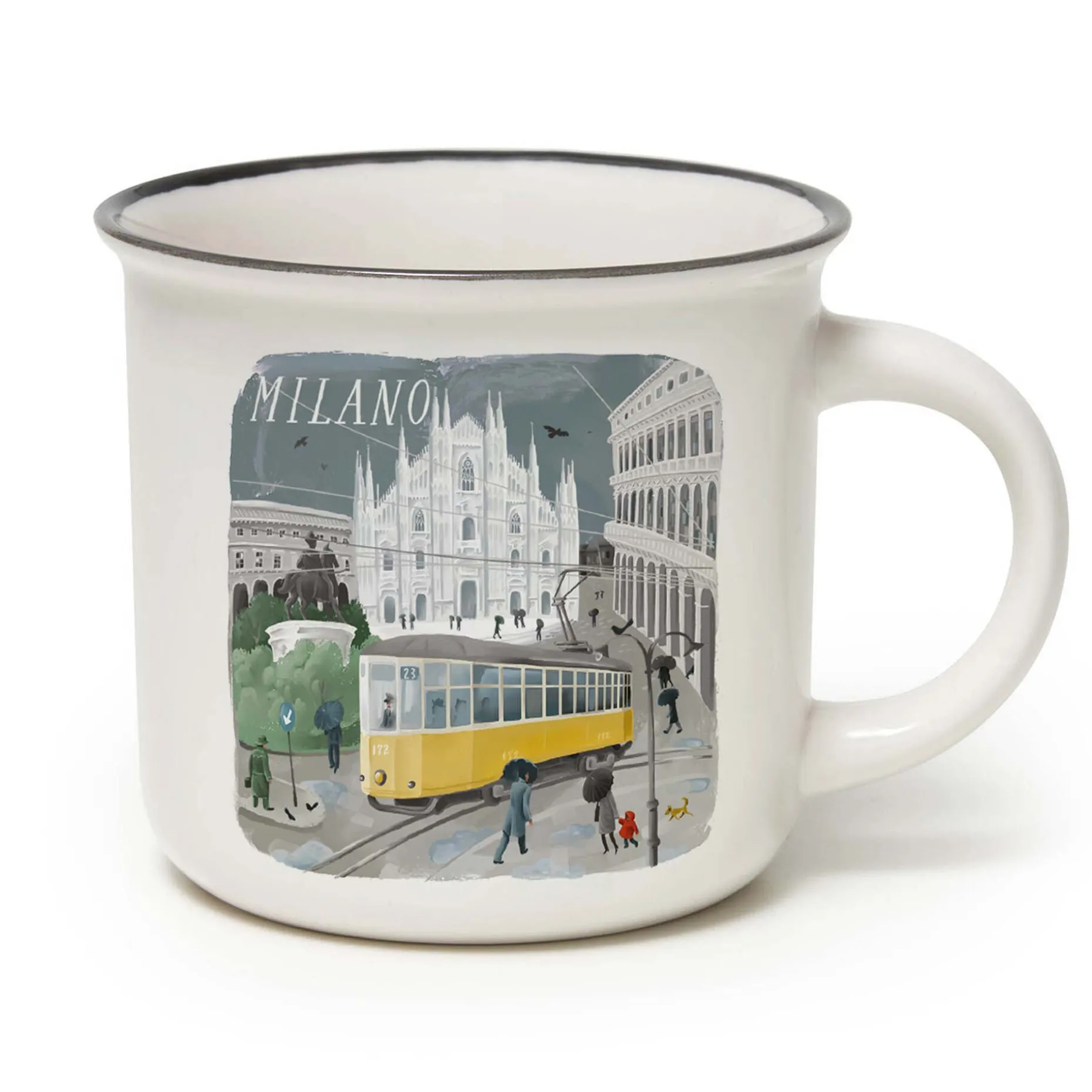 Tazza in Porcellana - Cup-Puccino - World Cities Collection